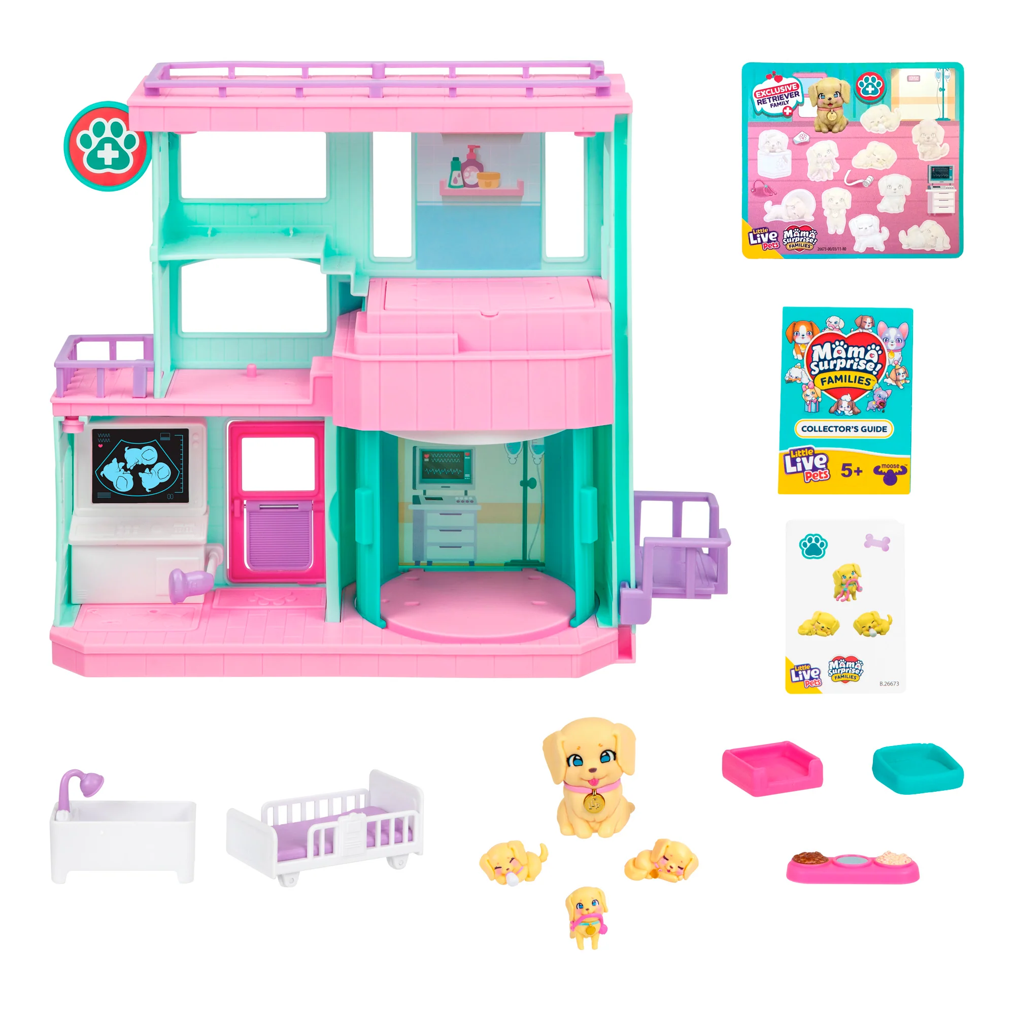 LLP Mama Surprise Families Veterinarian Playset - Image 5
