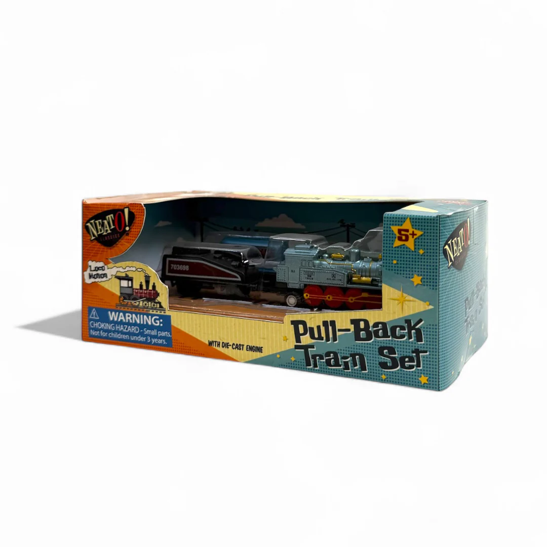 Neato! Locomotion Pull-Back Train Set - Image 7