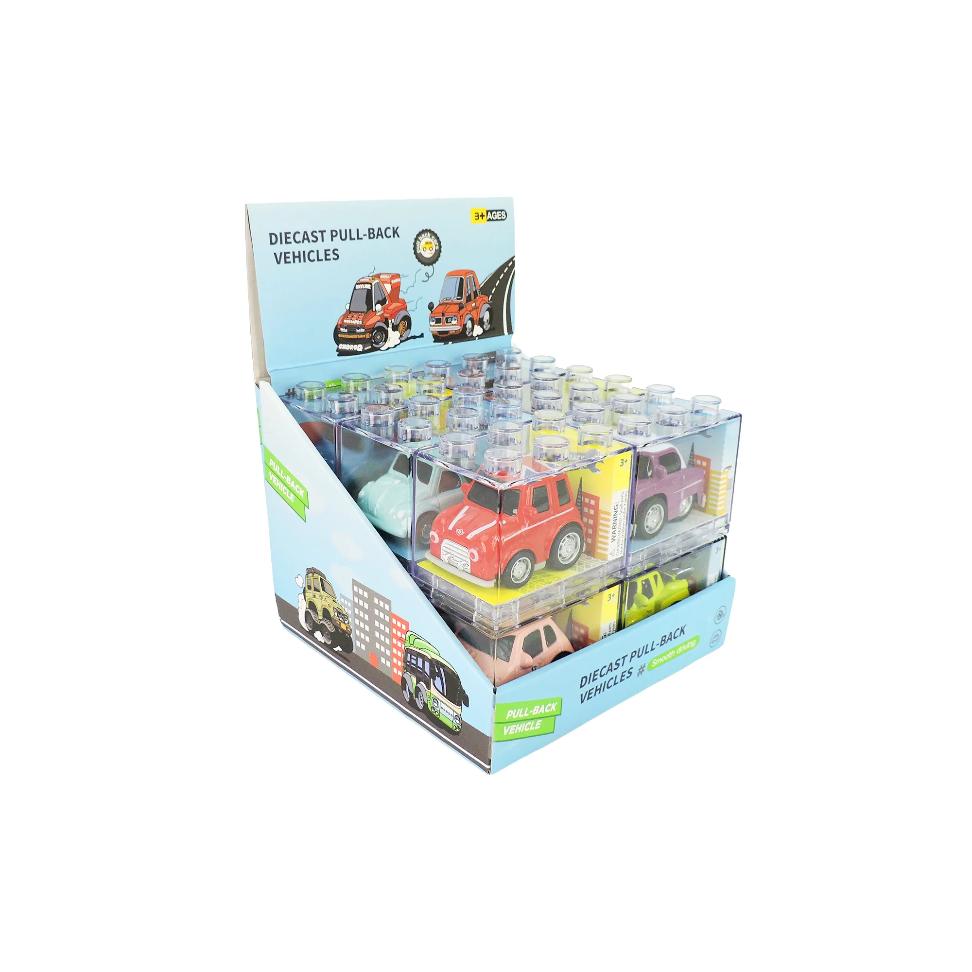 Alloy Alley Lrg. Car in Building Block Box Asst - Image 2