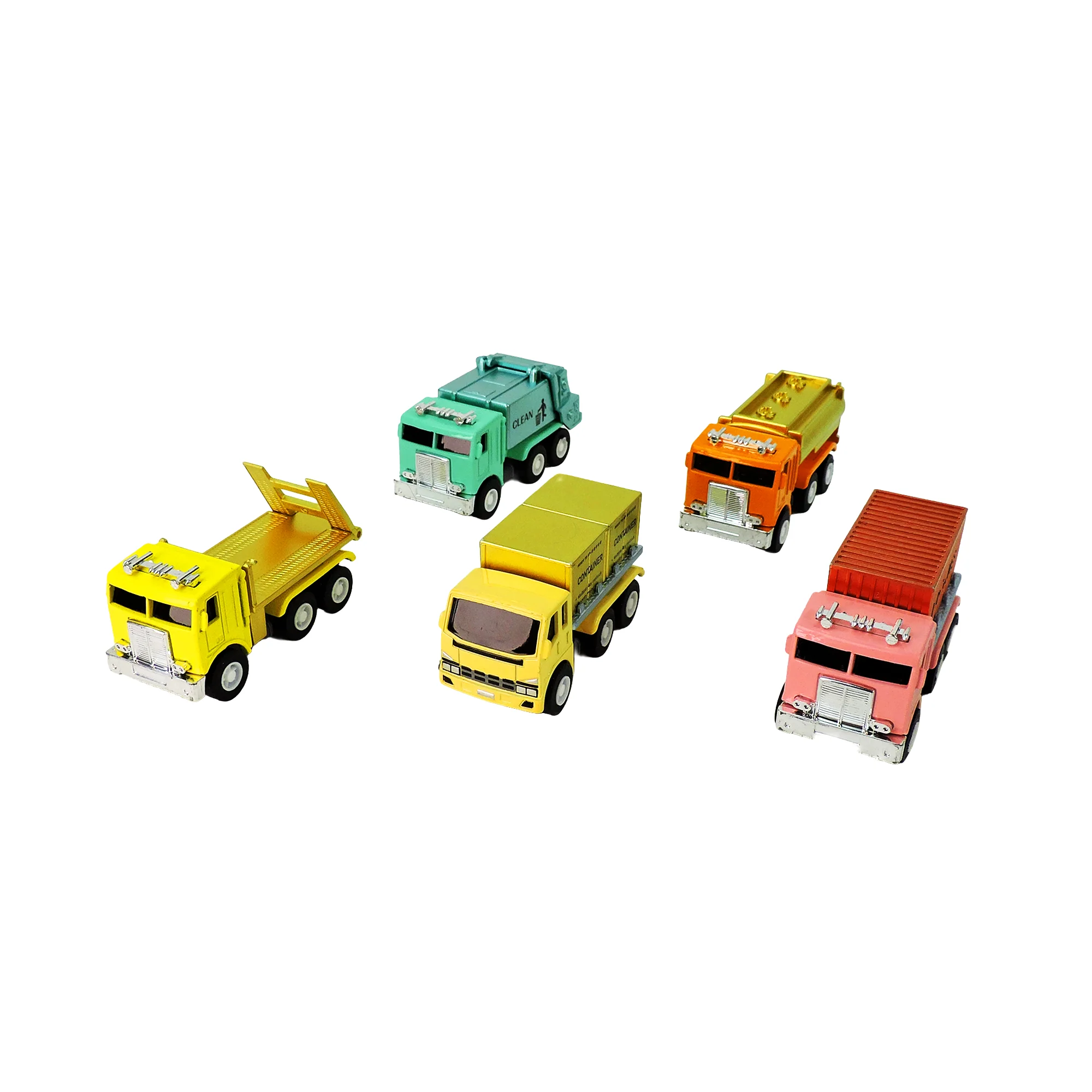 Alloy Alley Lrg. Metallic Truck in Container Box Asst - Image 6