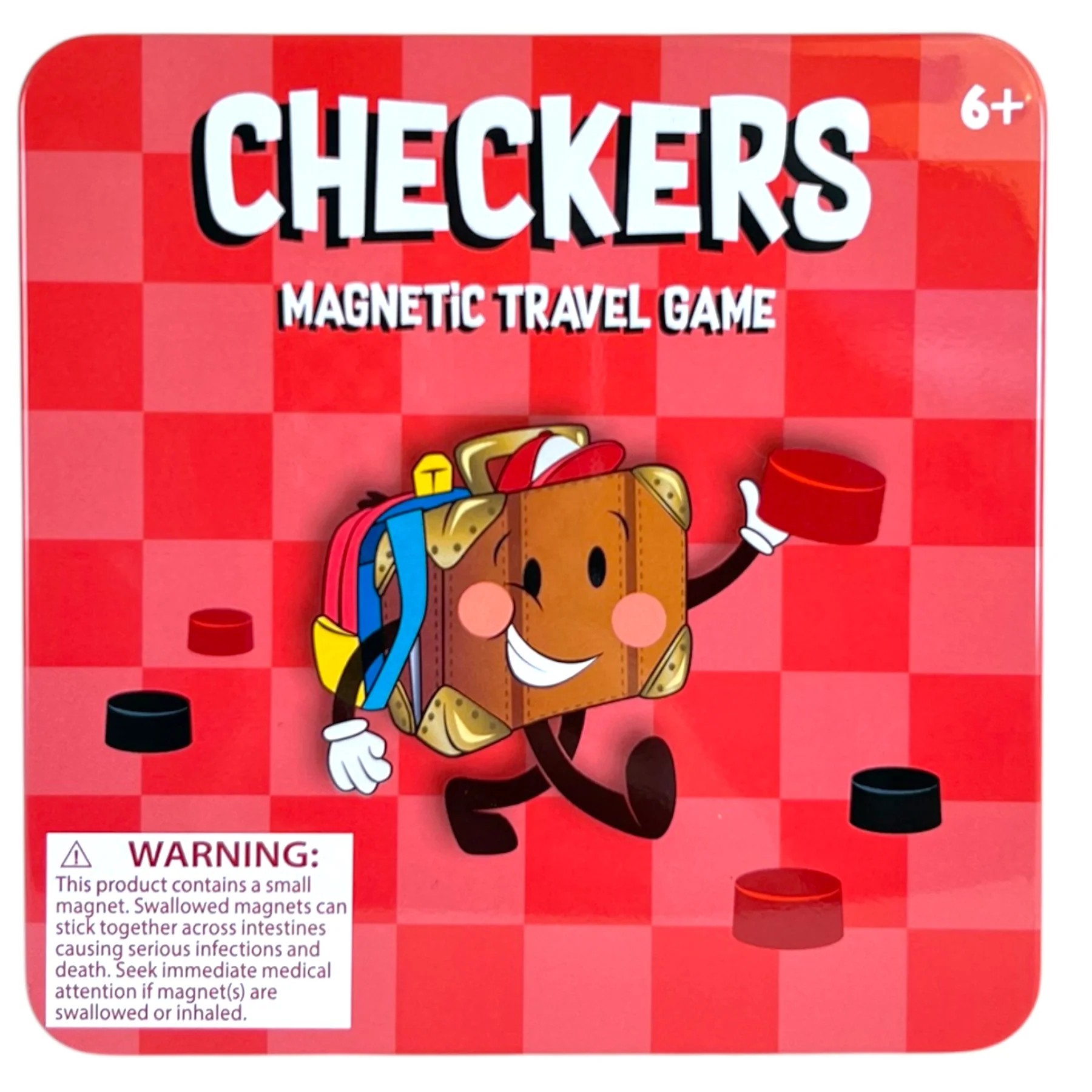 On the Way Games Magnetic Checkers - Image 3