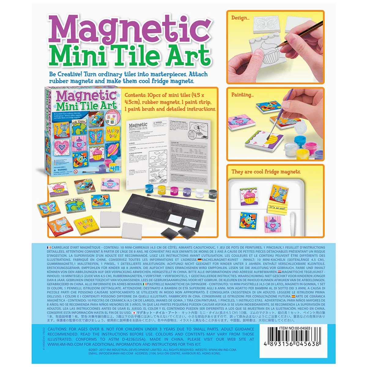 4M-Craft Magnetic Mini Tile Art - Image 2