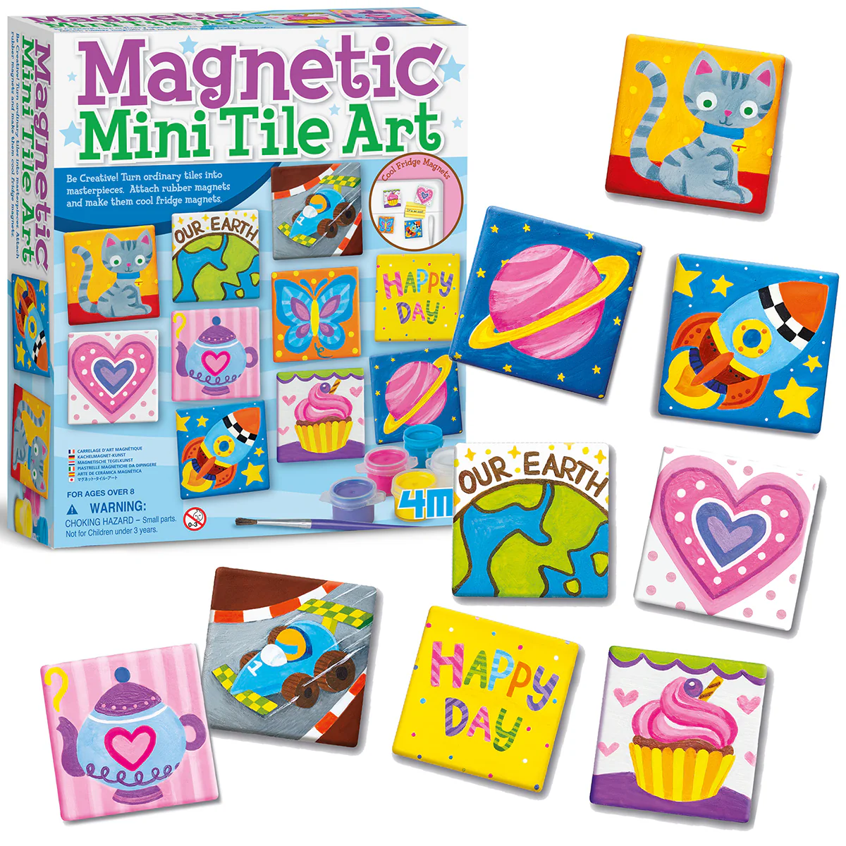 4M-Craft Magnetic Mini Tile Art - Image 3
