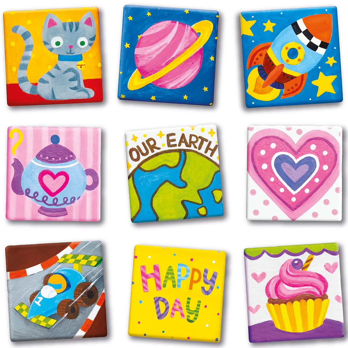 4M-Craft Magnetic Mini Tile Art - Image 4