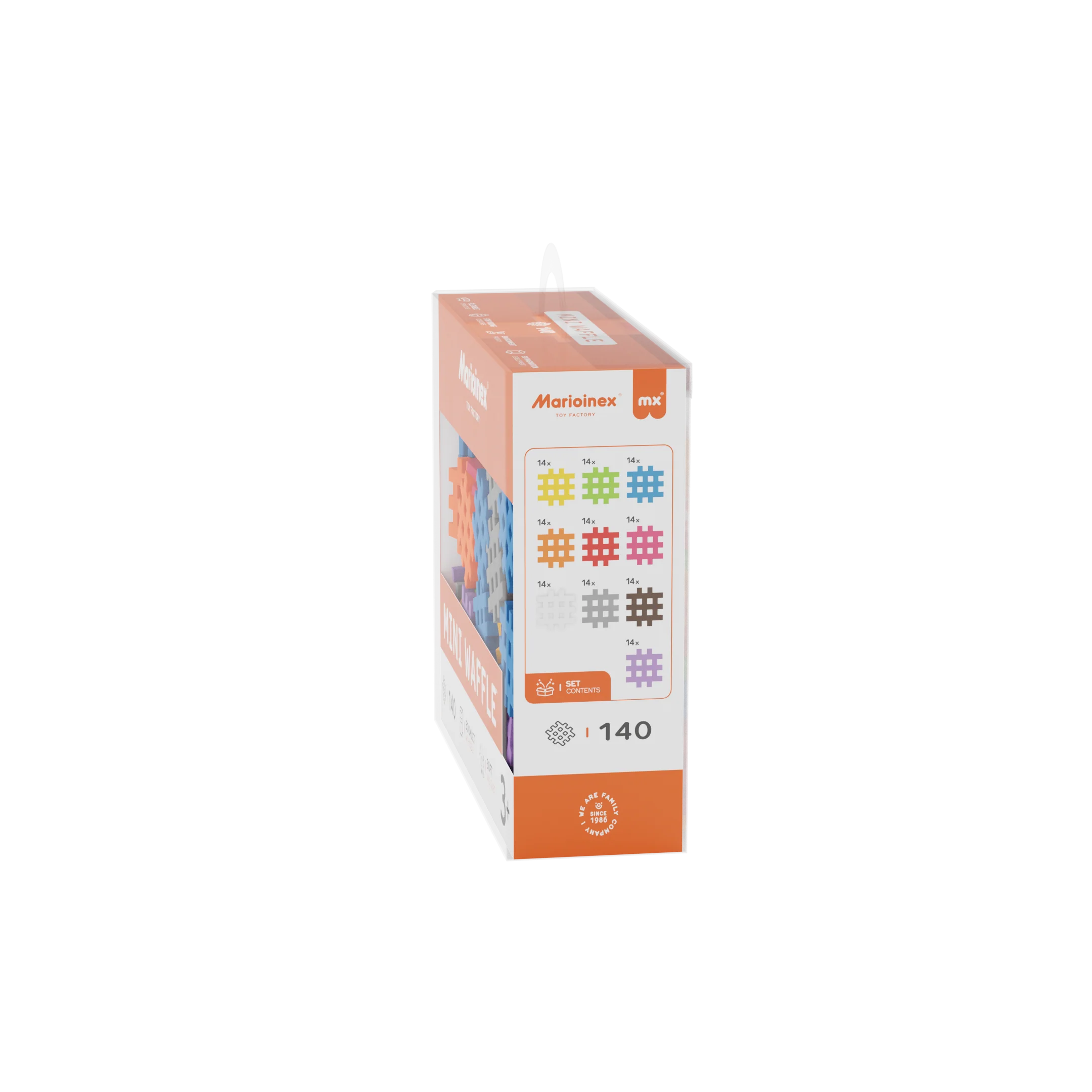 Marioinex Mini Waffle 140 PCS - Image 4