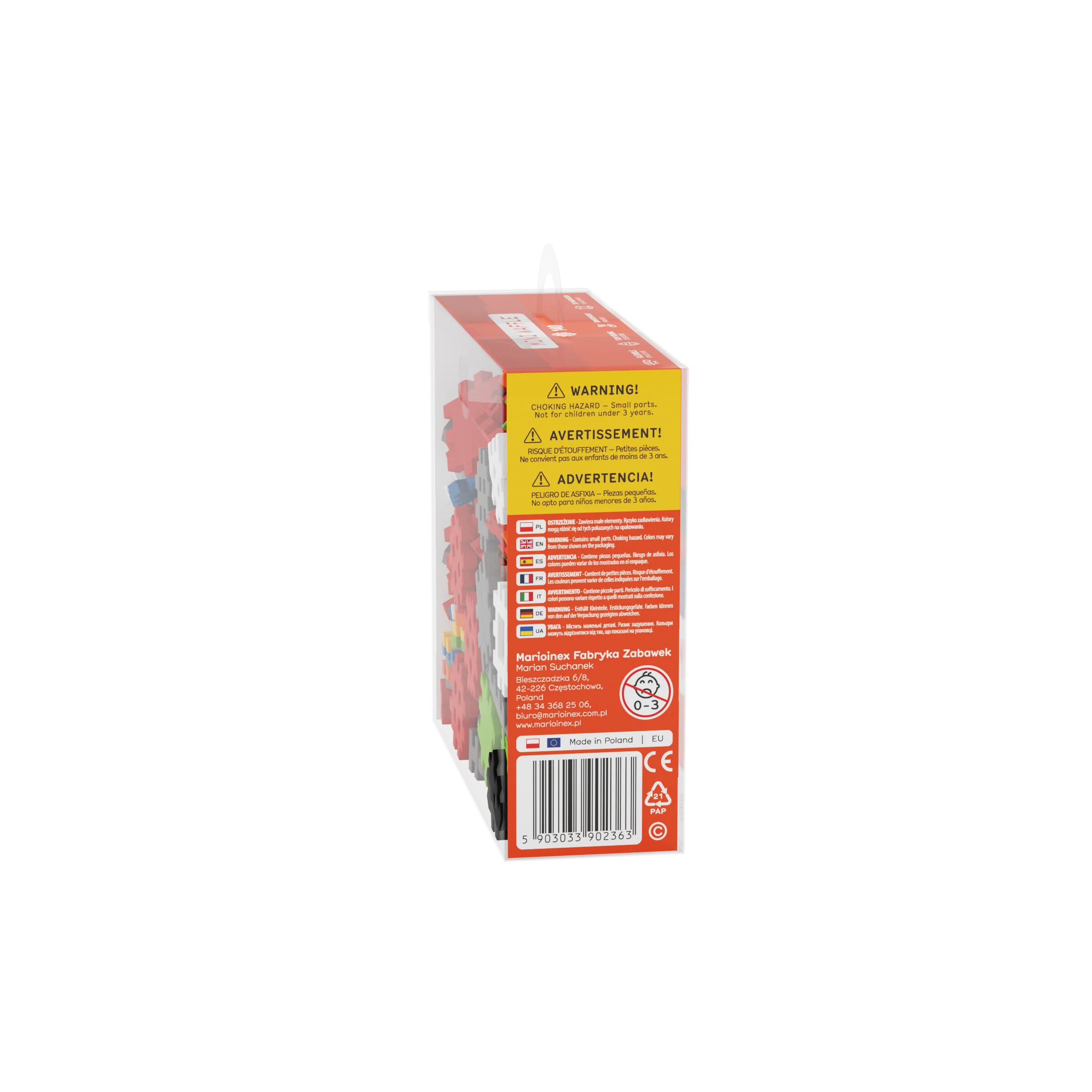 Marioinex Mini Waffle Constructor 140 PCS - Image 4