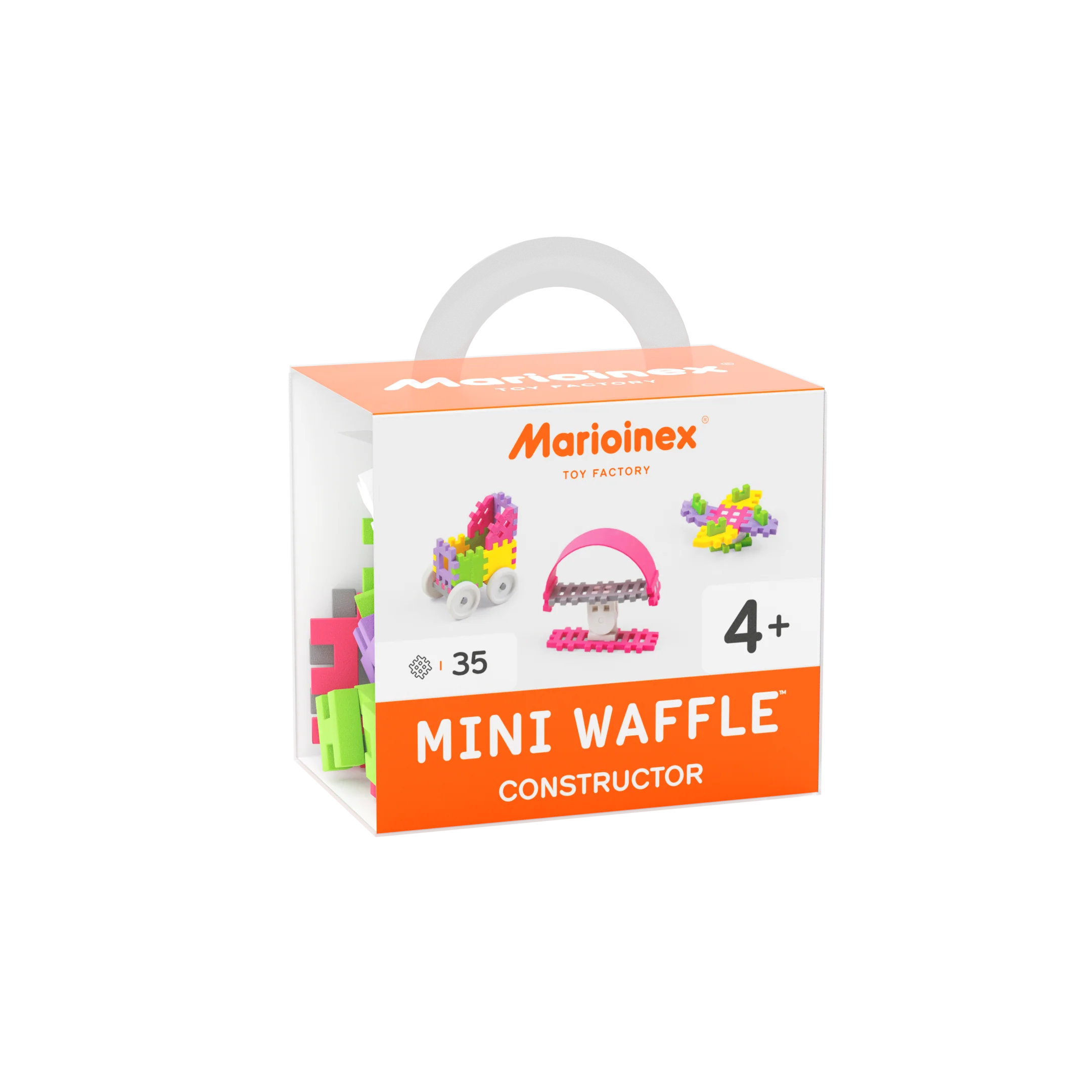 Marioinex Mini Waffle Constructor 35 PCS Assortment - Image 2