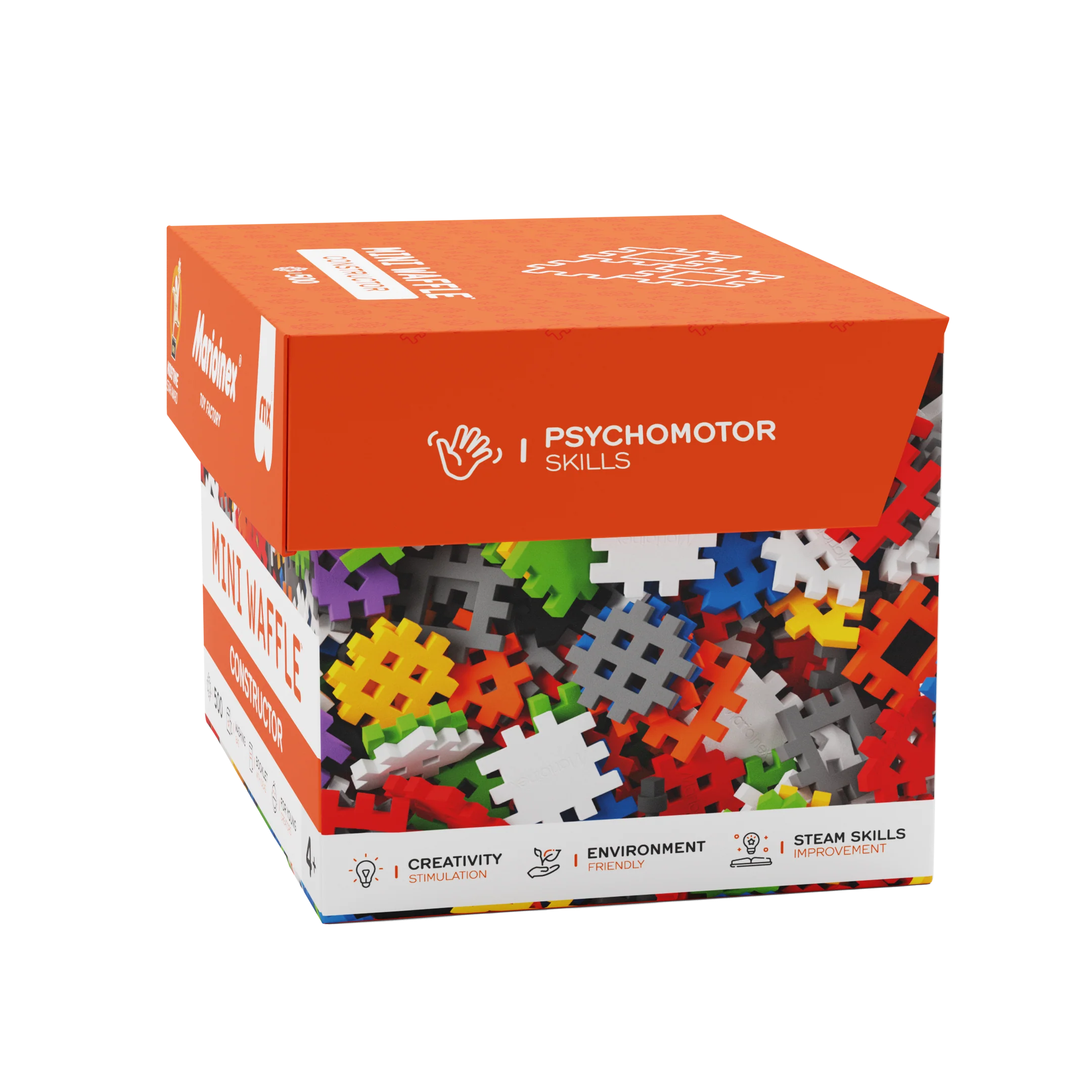Marioinex Mini Waffle Constructor 500 PCS - Image 3