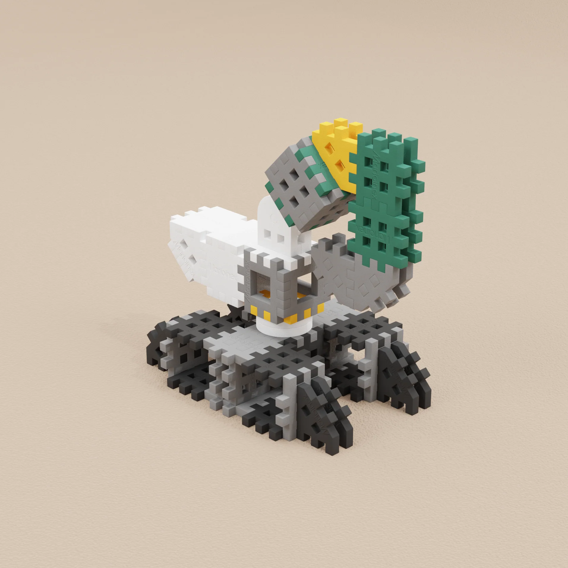 Marioinex Mini Waffle Constructor Expert 301 PCS - Image 13
