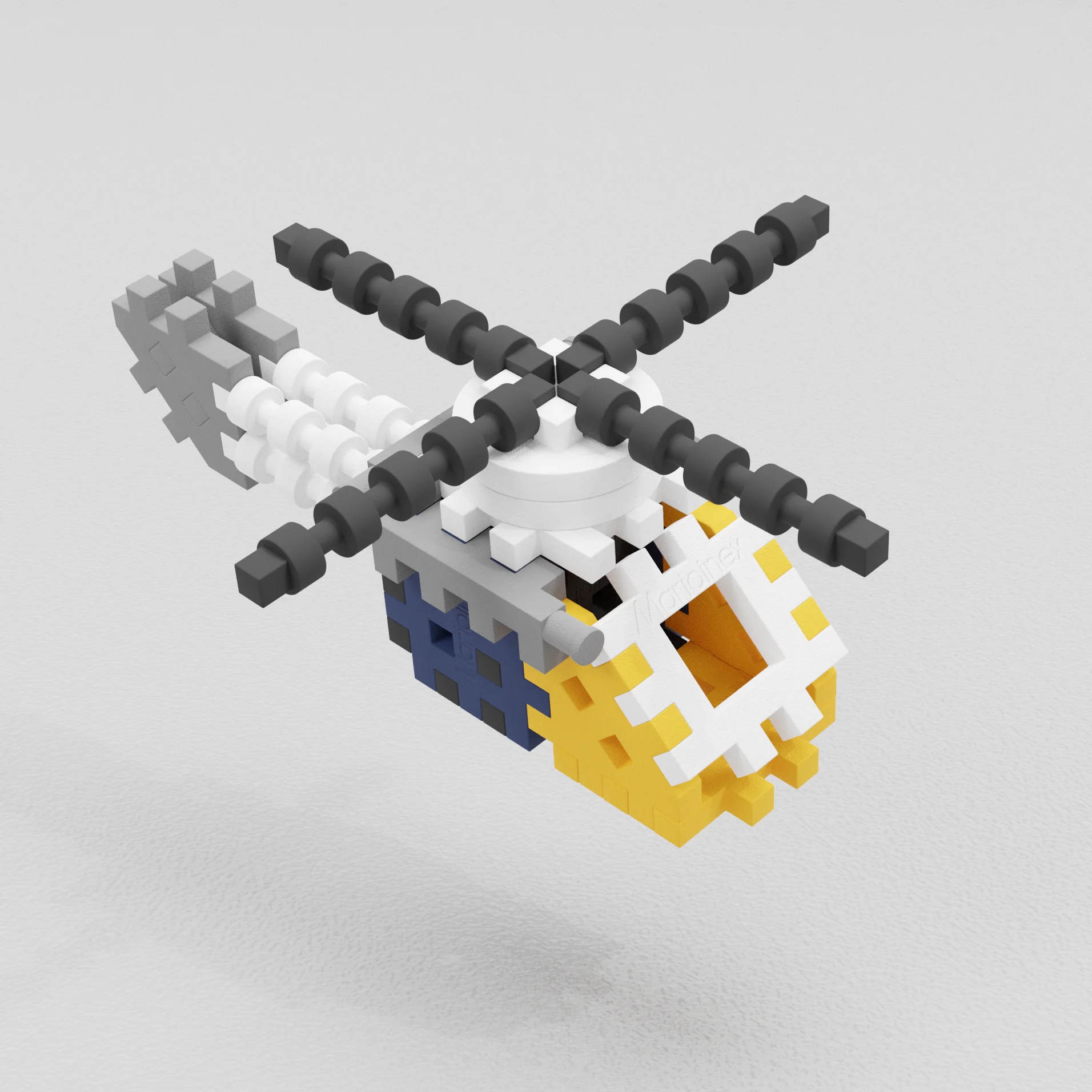 Marioinex Mini Waffle Constructor Expert 301 PCS - Image 17