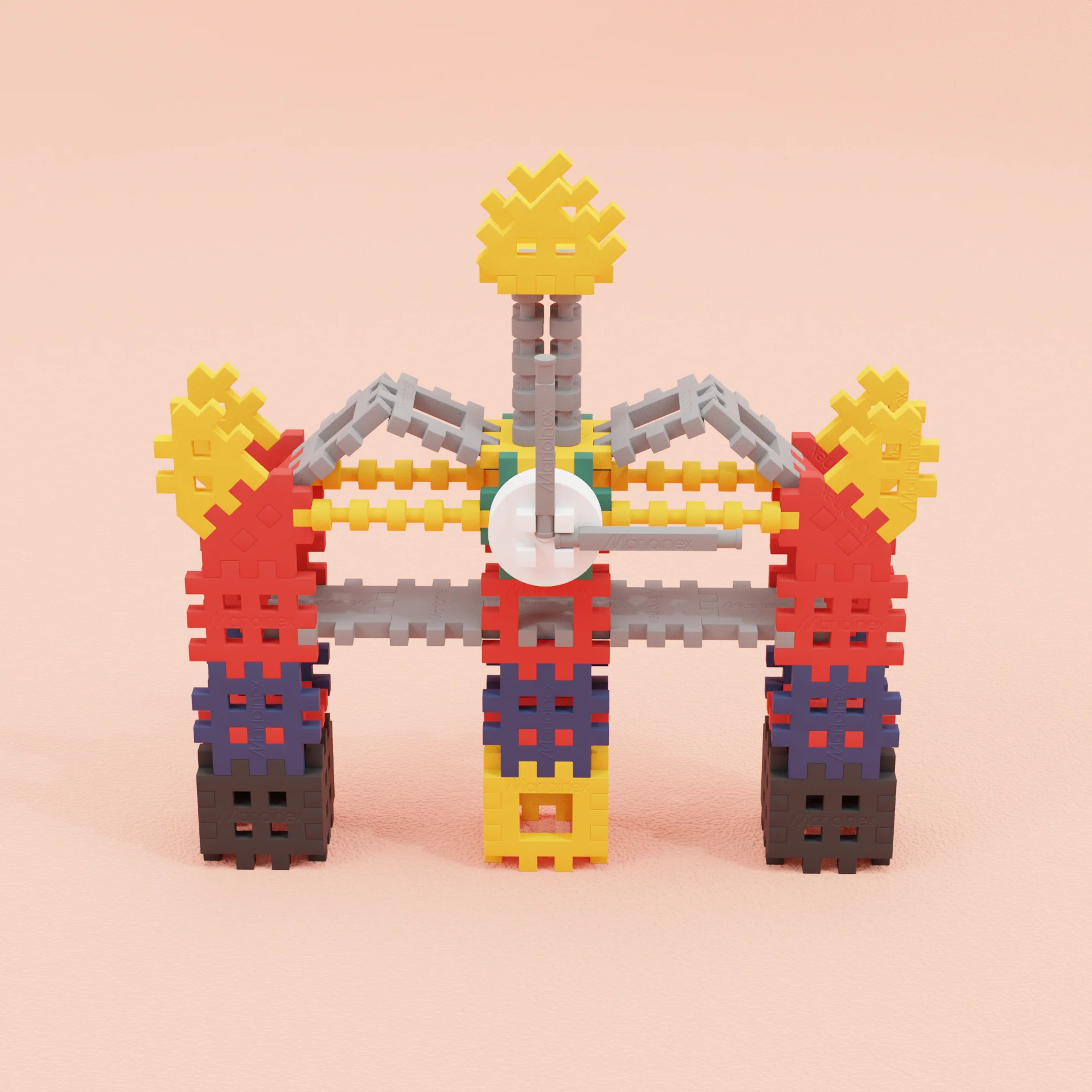 Marioinex Mini Waffle Constructor Expert 301 PCS - Image 18