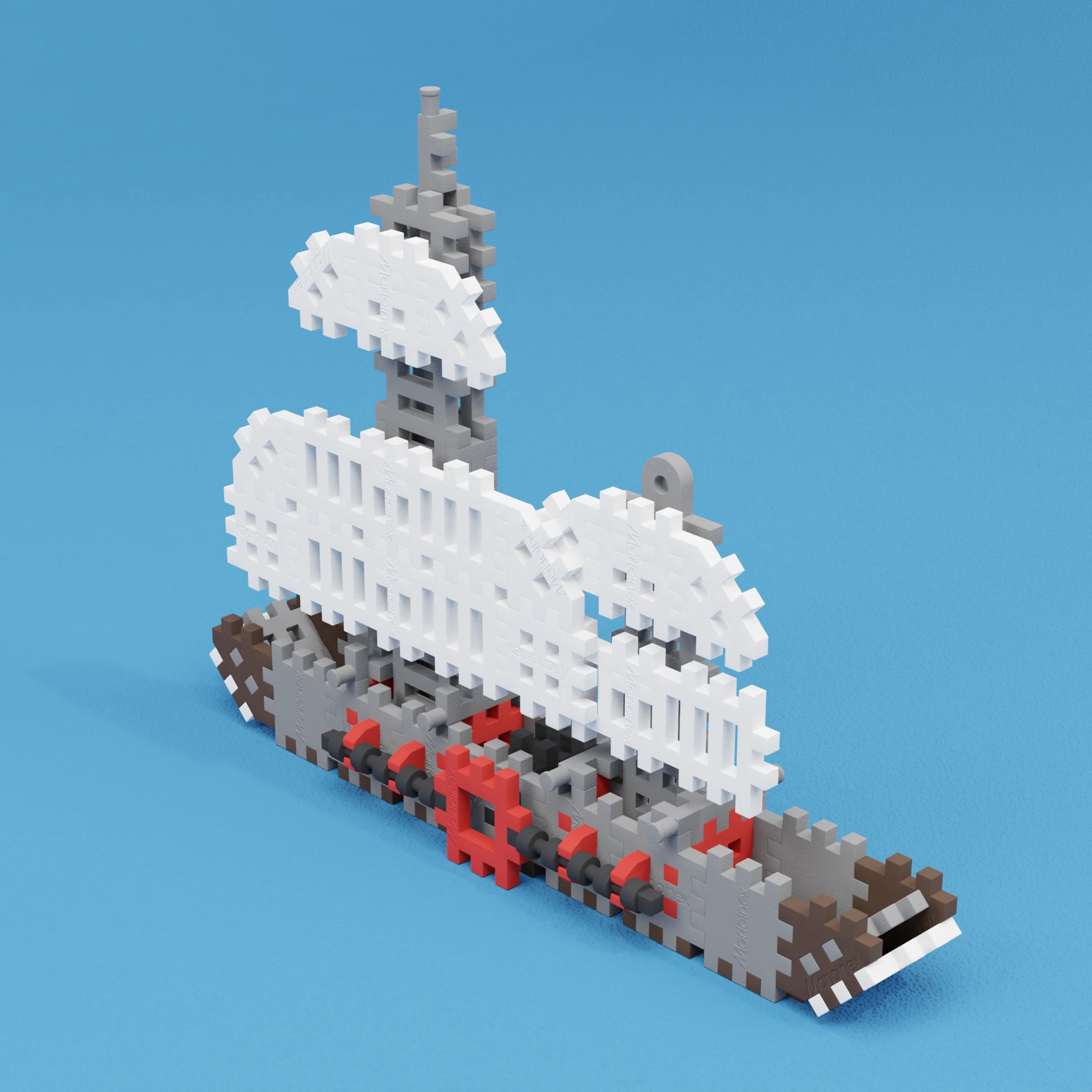 Marioinex Mini Waffle Constructor Expert 301 PCS - Image 3