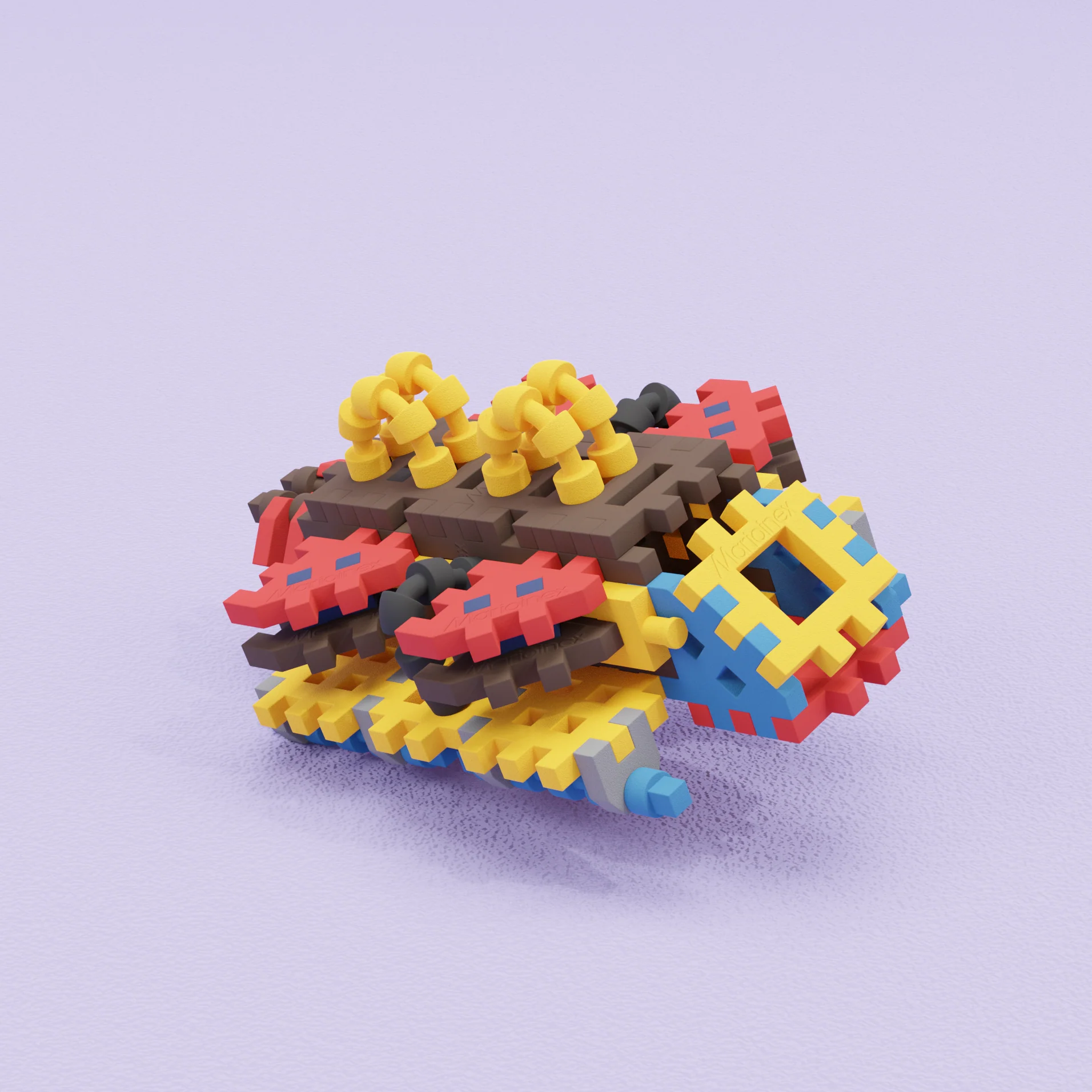 Marioinex Mini Waffle Constructor Expert 301 PCS - Image 5