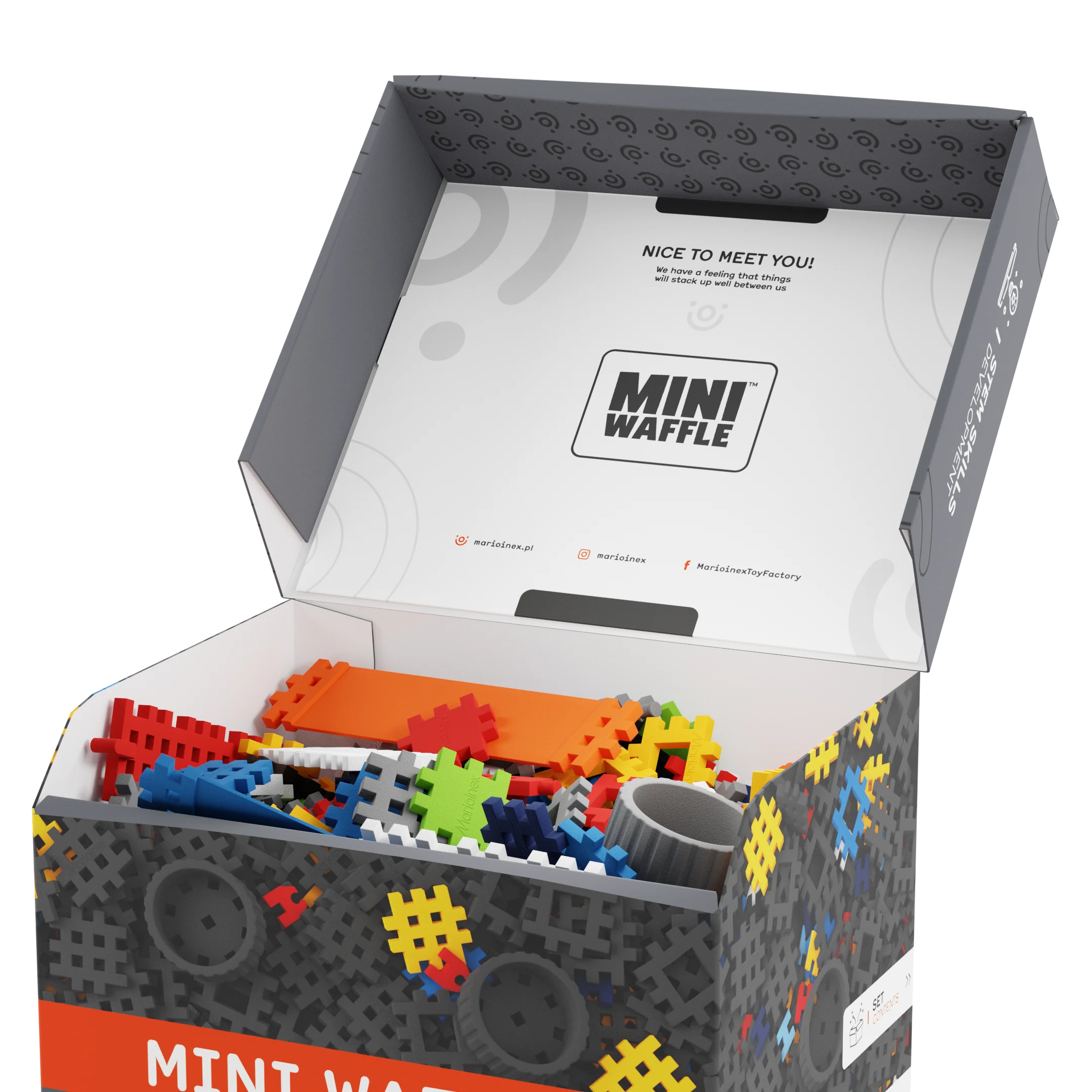 Marioinex Mini Waffle Constructor Expert 501 PCS - Image 5