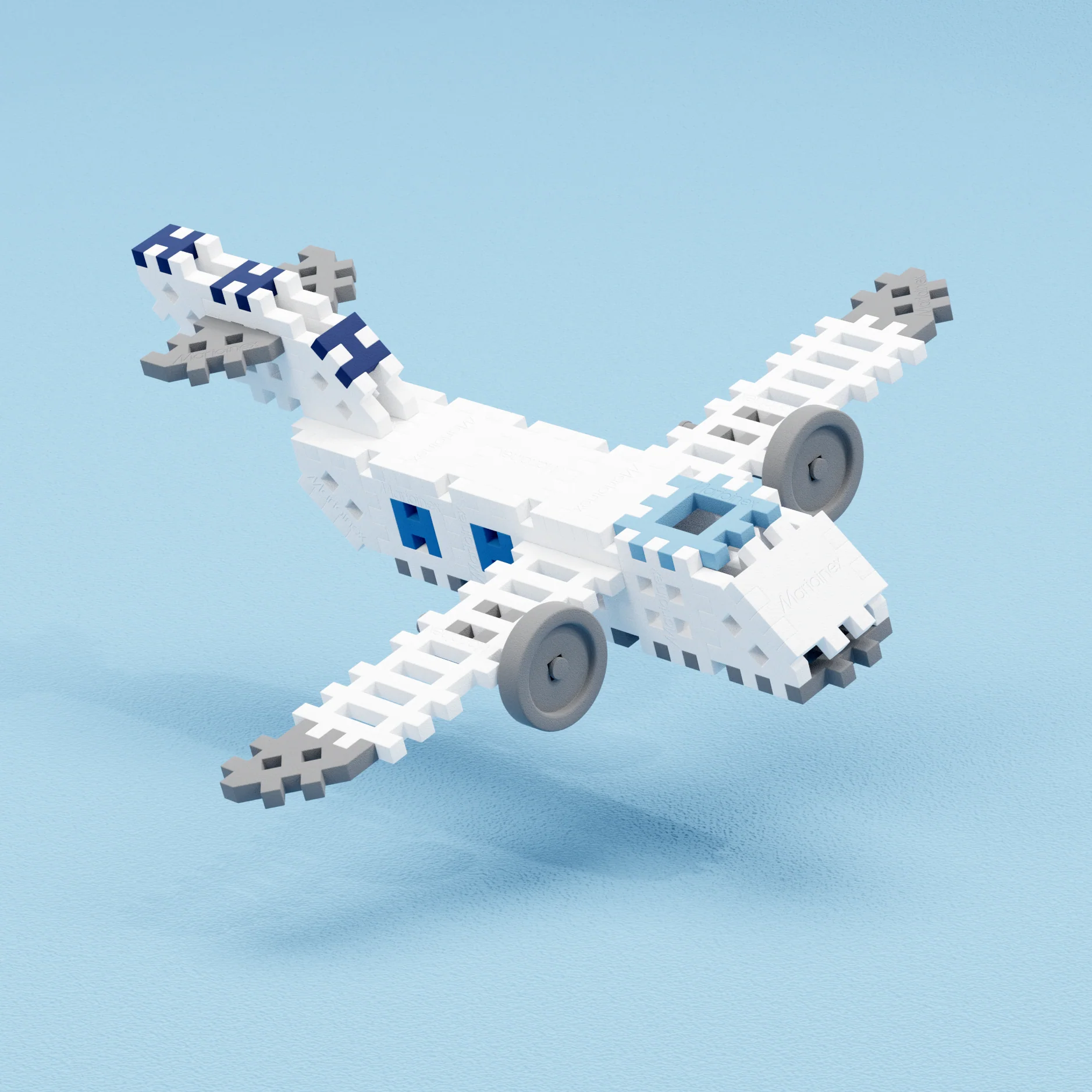 Marioinex Mini Waffle Constructor Expert 501 PCS - Image 7