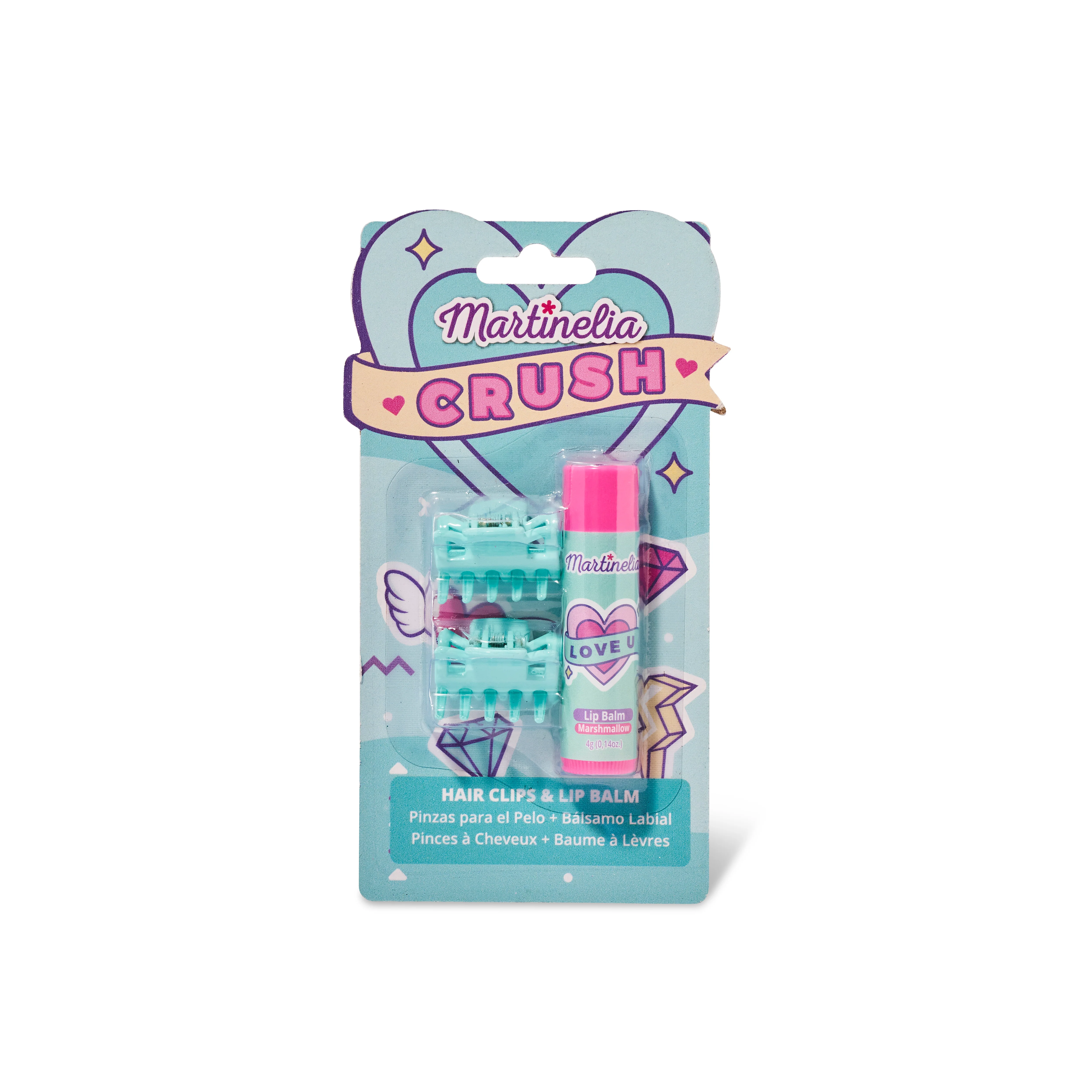 Martinelia Crush Hair Clips & Lip Balm - Image 2