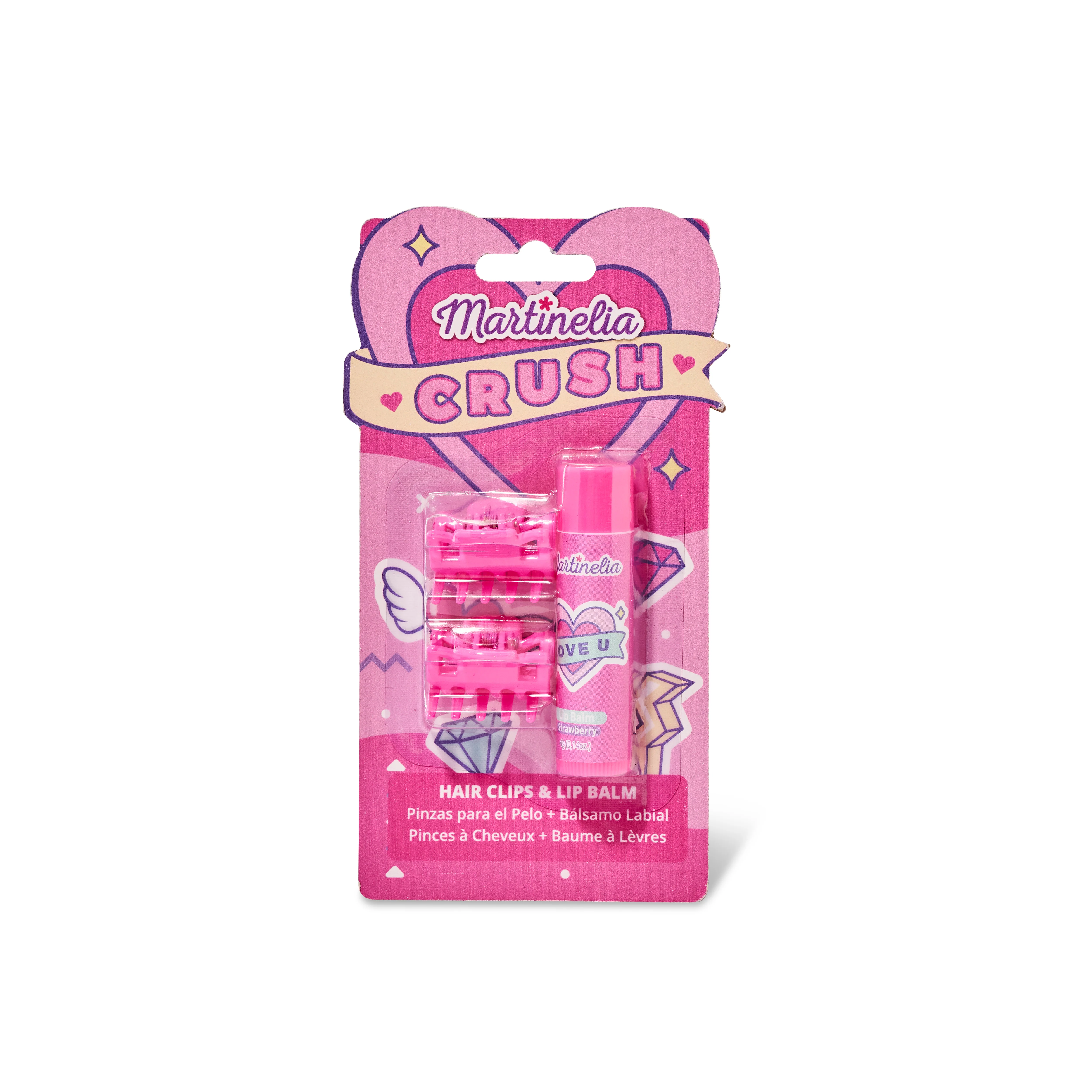 Martinelia Crush Hair Clips & Lip Balm - Image 3