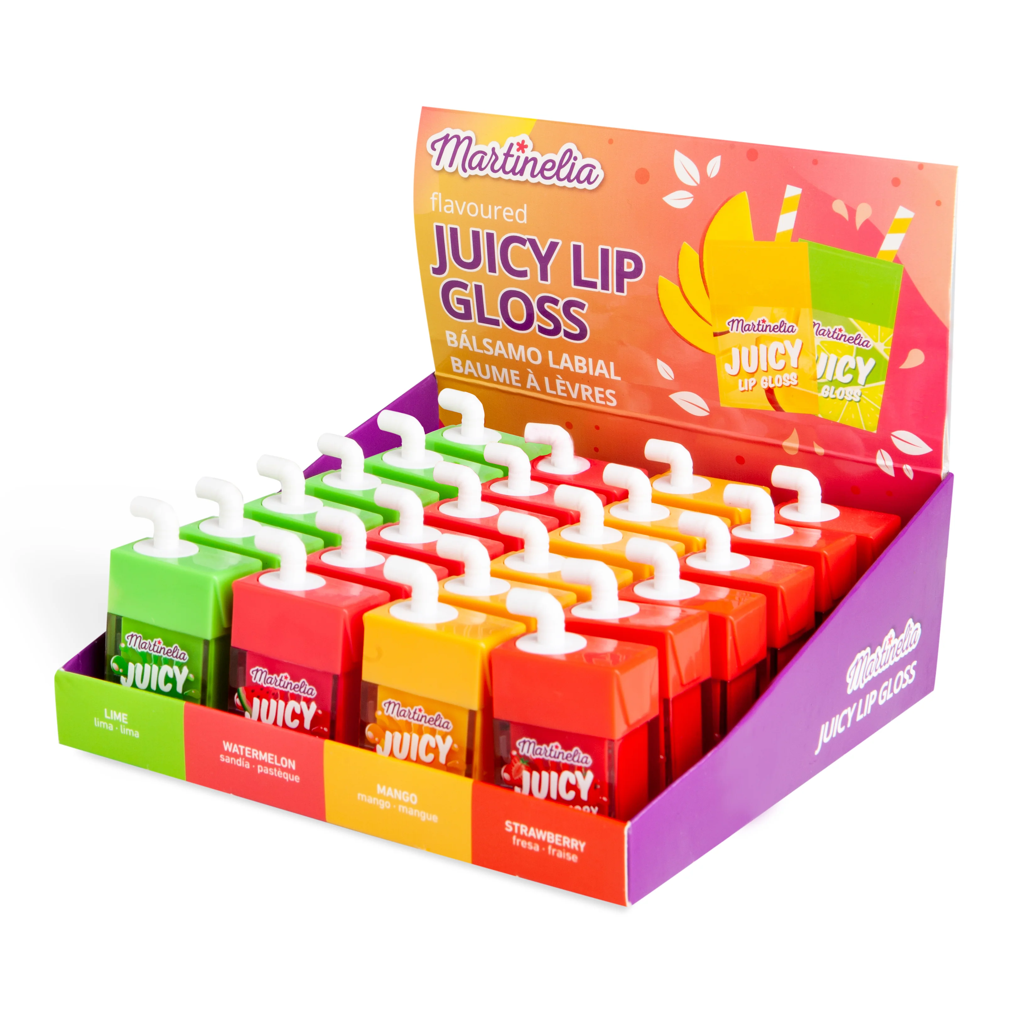 Martinelia Juicy Flavored Lip Gloss