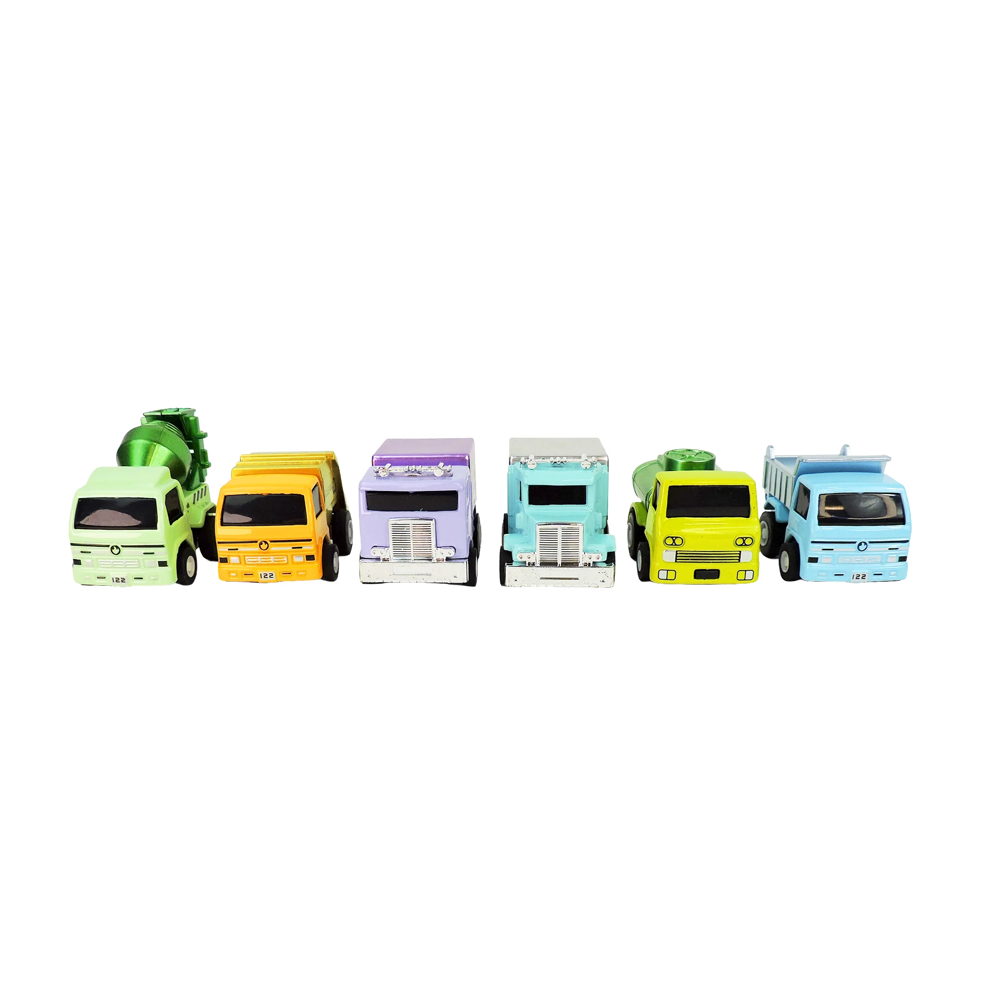 Alloy Alley Med. Diecast P/B Metallic Truck Asst. 24ct - Image 4