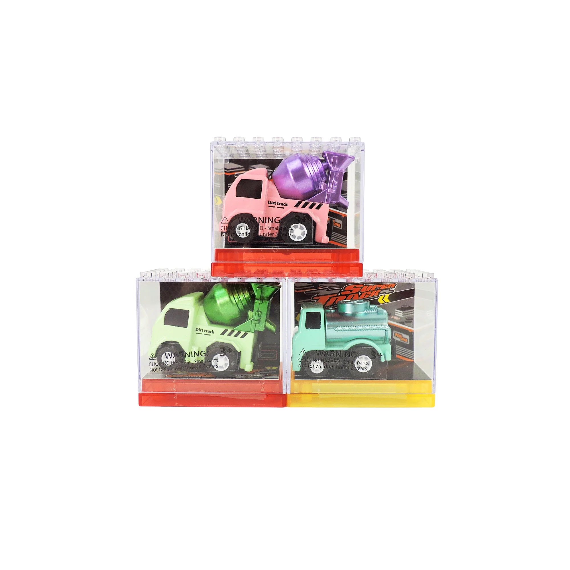 Alloy Alley Med. Vehicle in Building Block Box Asst - Image 3
