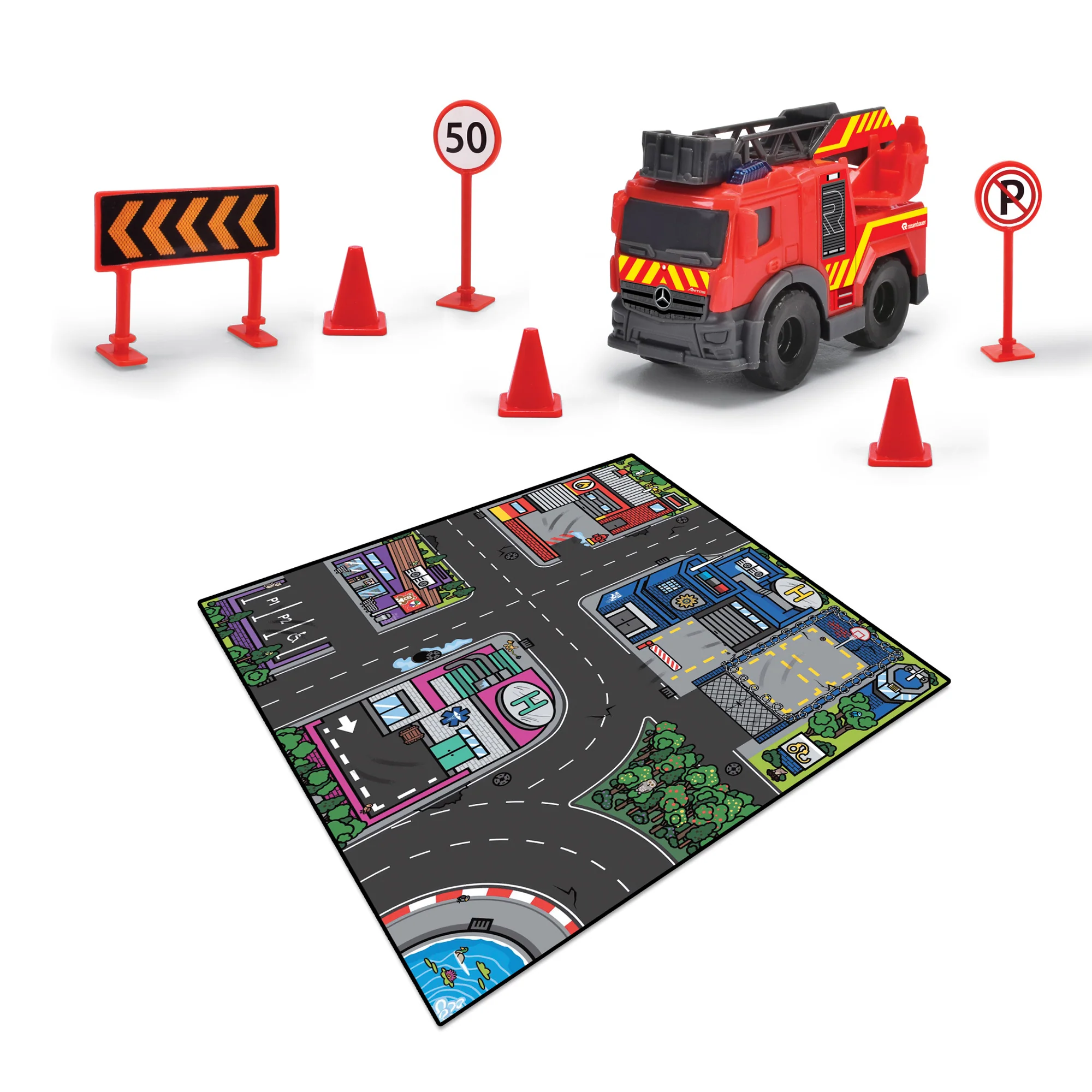 Dickie Toys Micro World Vehicle Playmat - Image 8