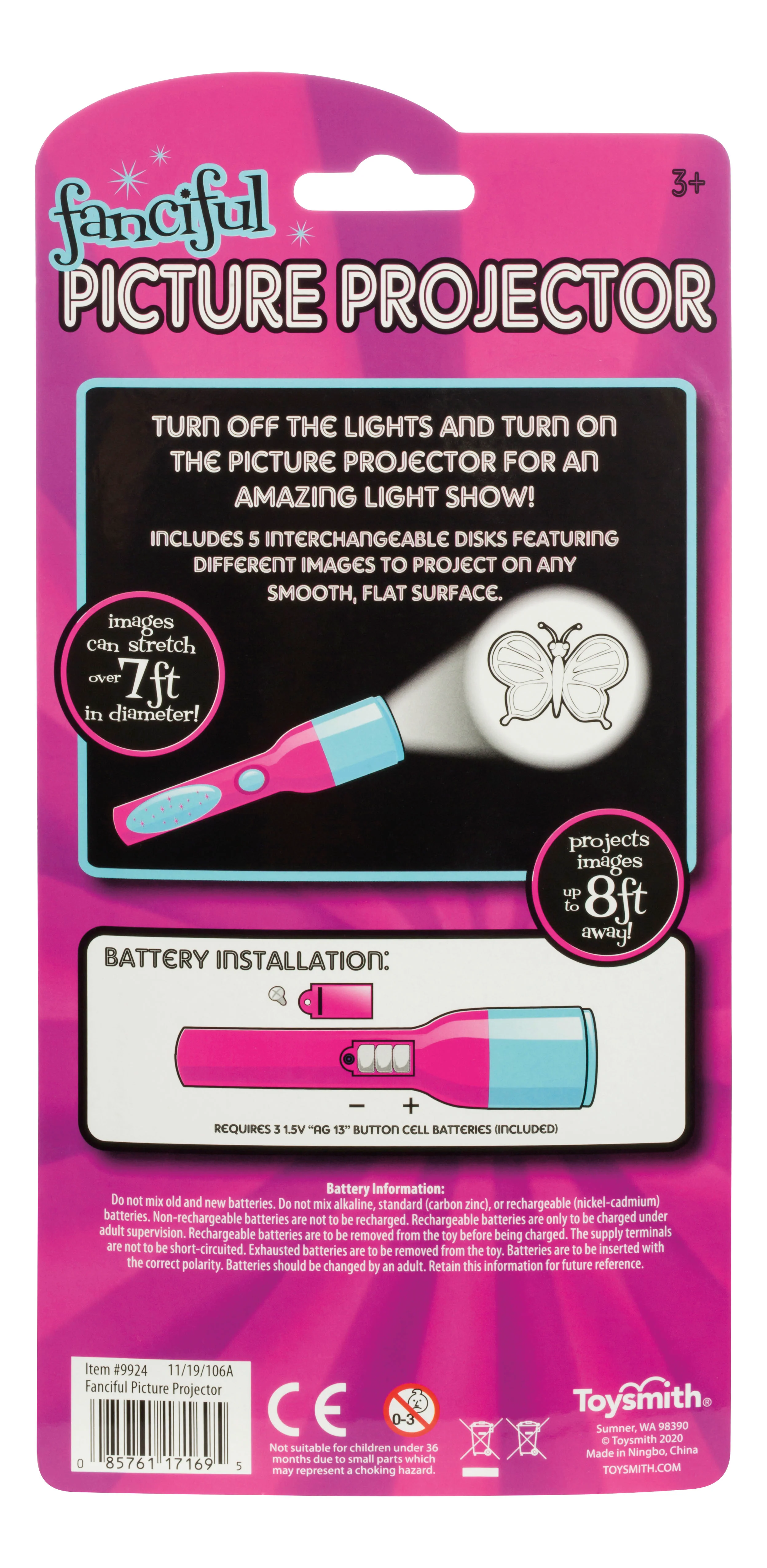 Toysmith Mini LED Flashlight Projector - Image 9