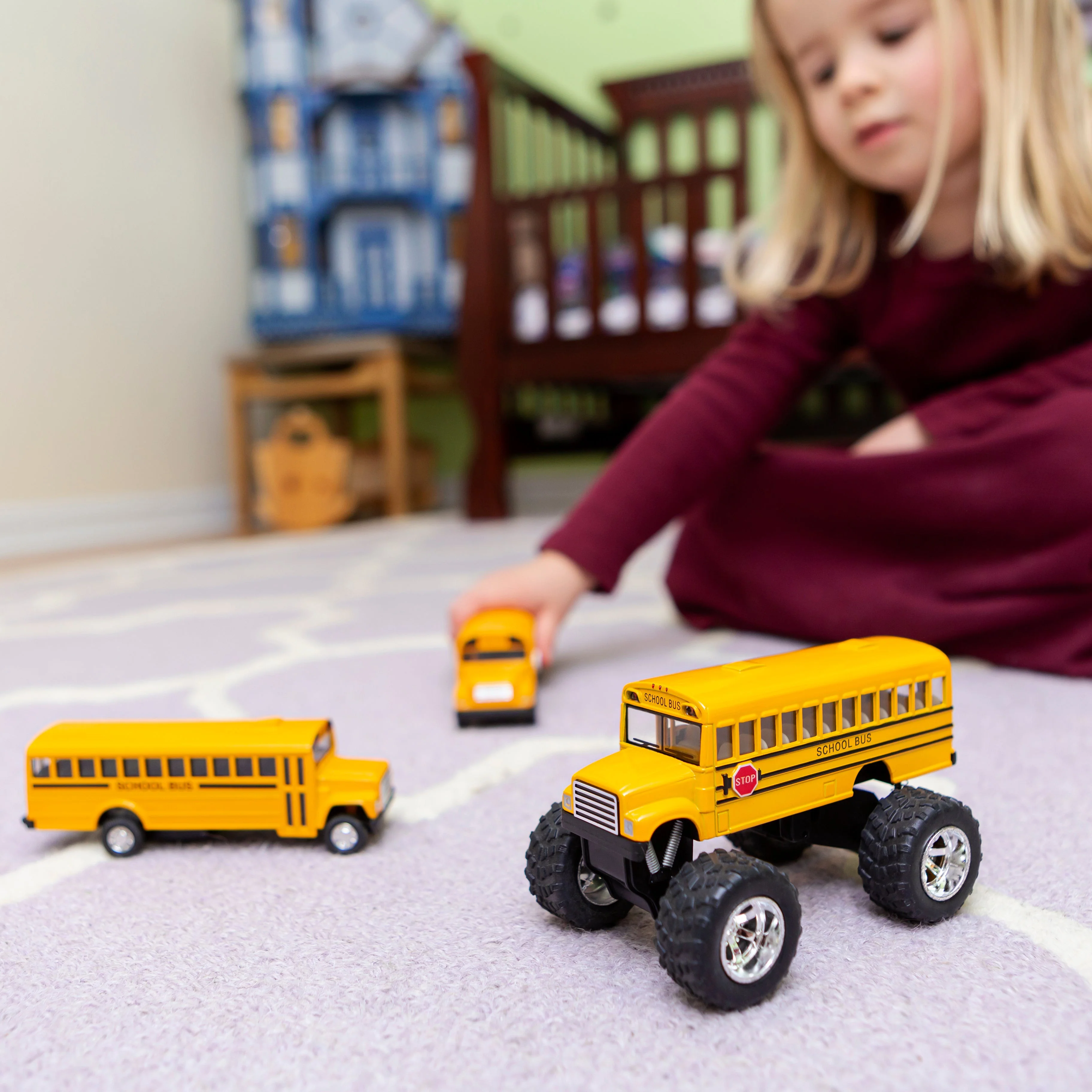 Toysmith Monster School Bus - Image 3