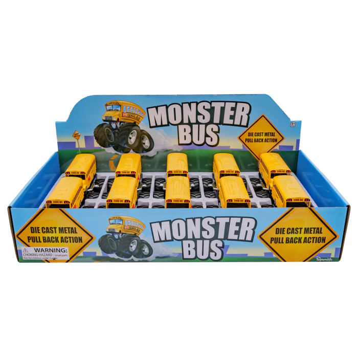 Toysmith Monster School Bus - Image 4