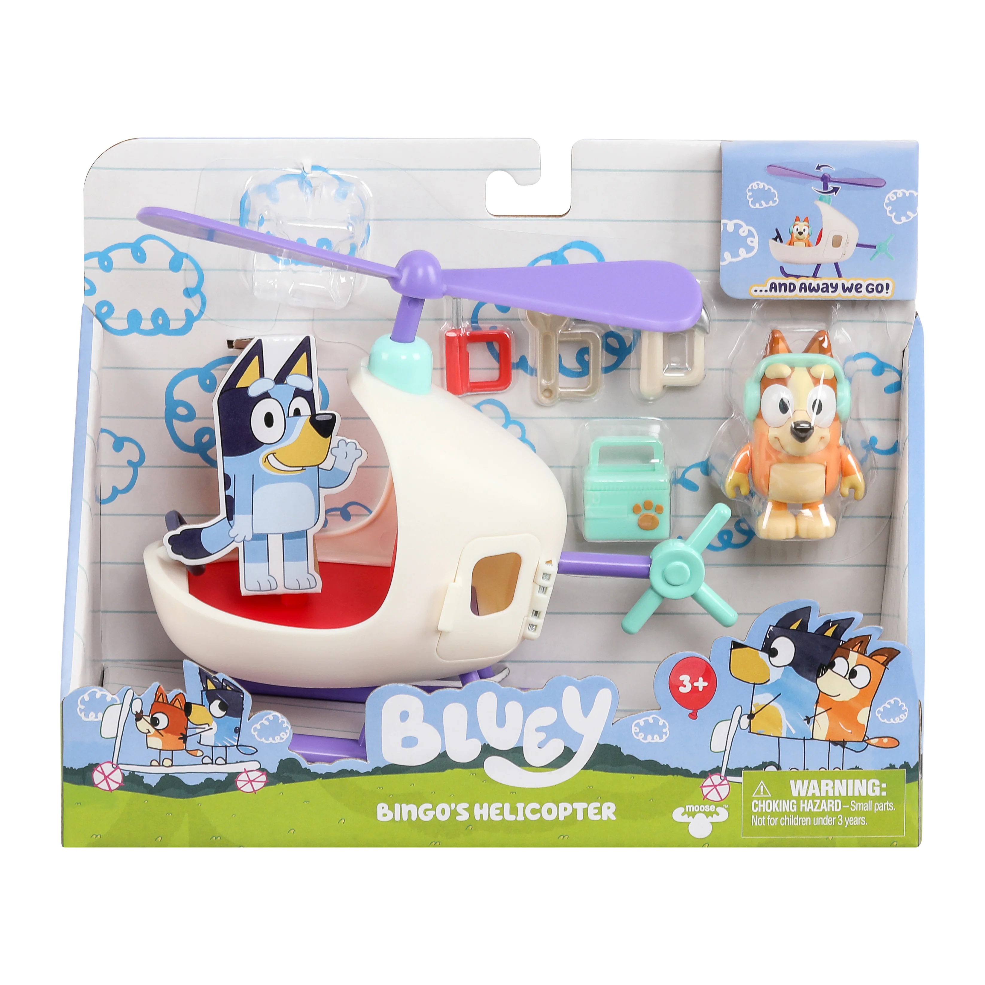 Moose Toys Bluey Vehicle & Figure - Image 3