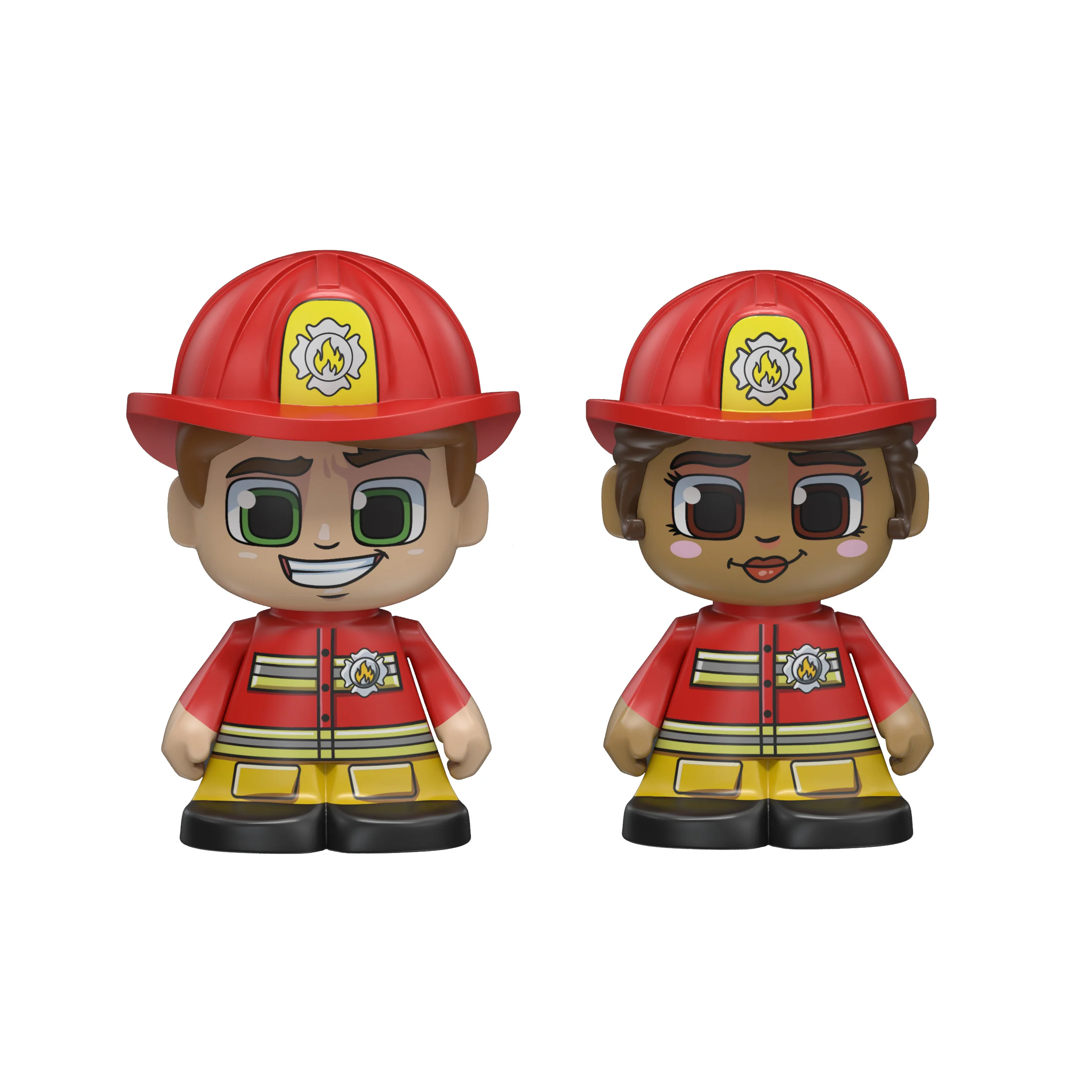 Moose Toys Tile Town Fire Station Tile Set - Image 3