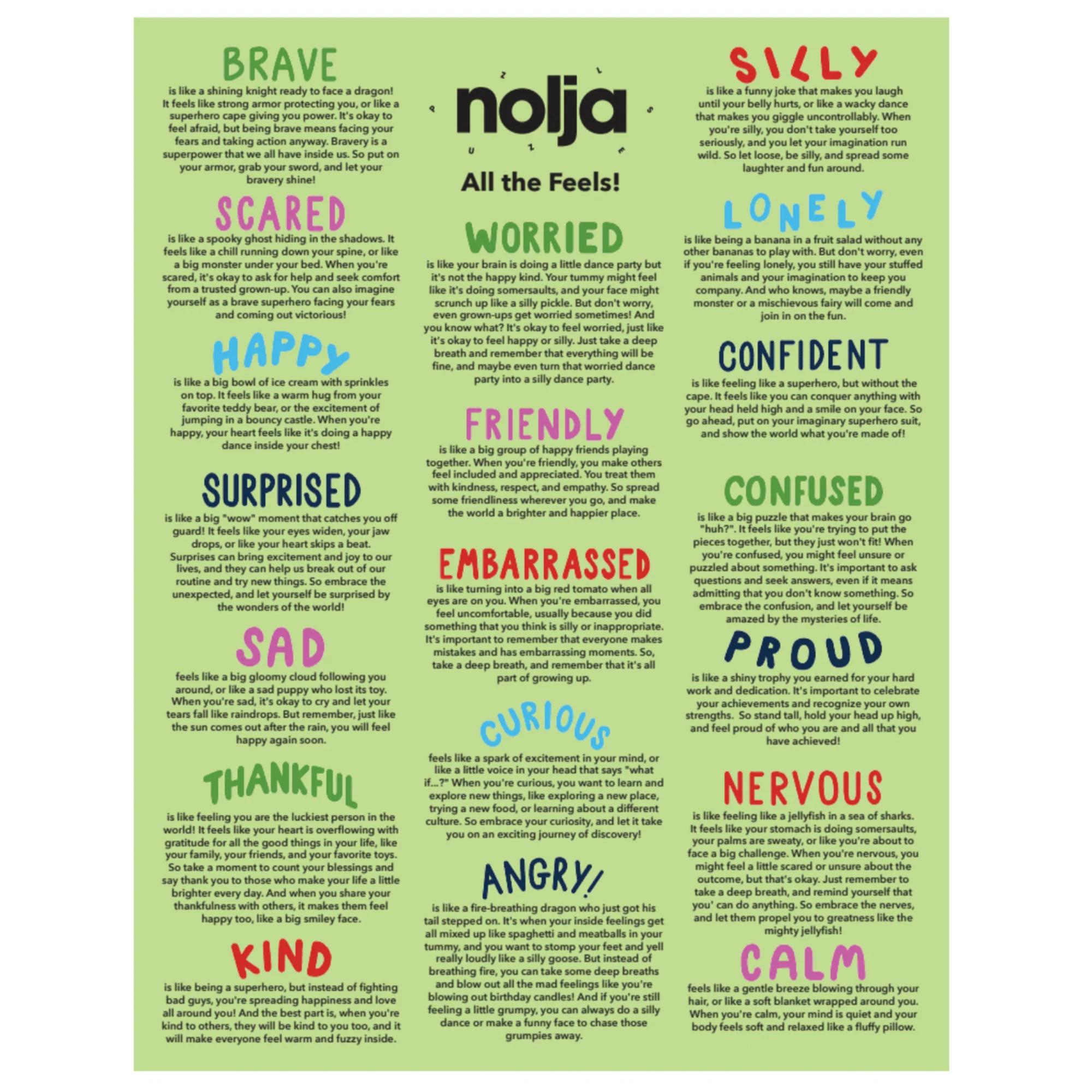Nolja All The Feels 36pc Jigsaw Puzzle - Image 3