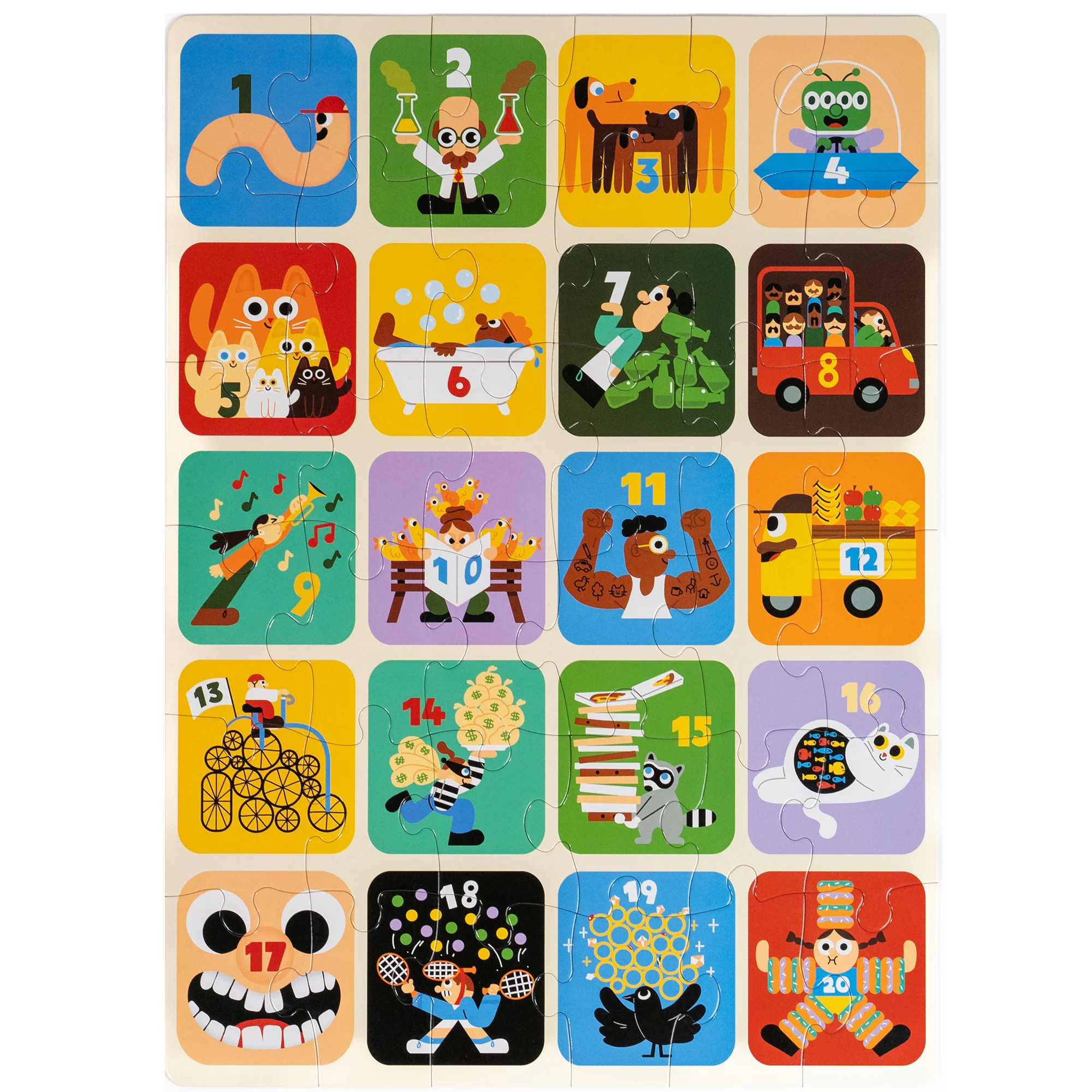 Nolja Easy As 1,2,3 36pc Jigsaw Puzzle - Image 5
