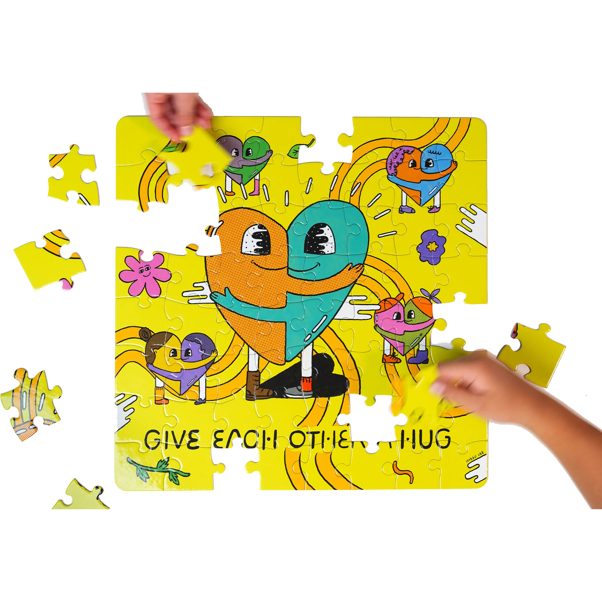 Nolja Hug it Out 64pc Jigsaw Puzzle - Image 5