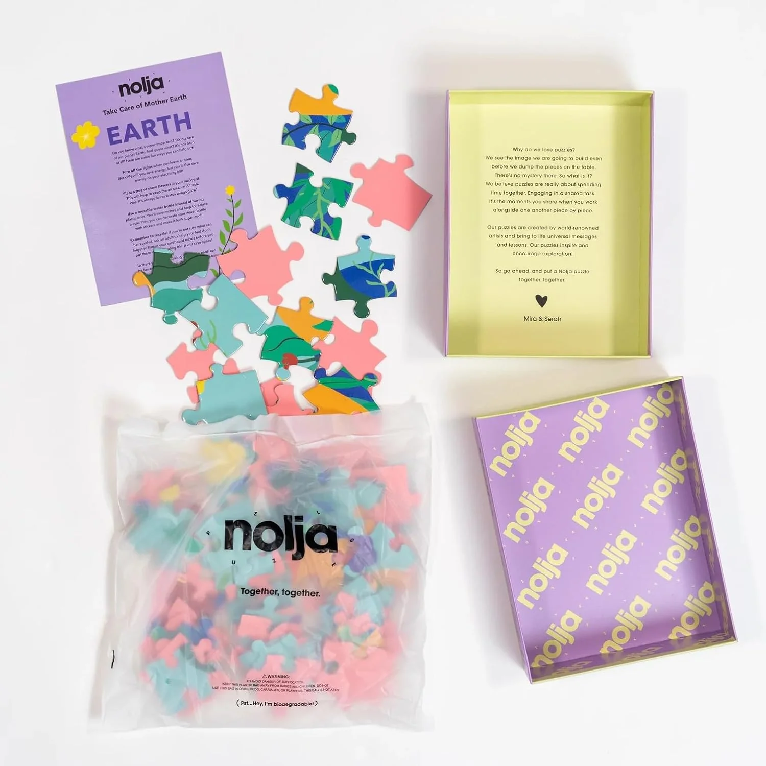Nolja Mother Earth 64pc Jigsaw Puzzle - Image 6