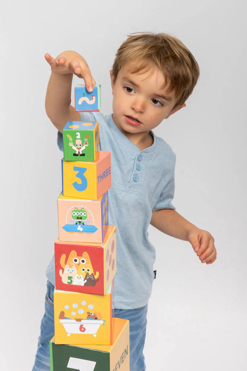 Nolja Number Stacking & Nesting Blocks - Image 3