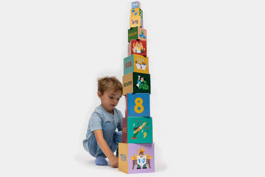 Nolja Number Stacking & Nesting Blocks - Image 5
