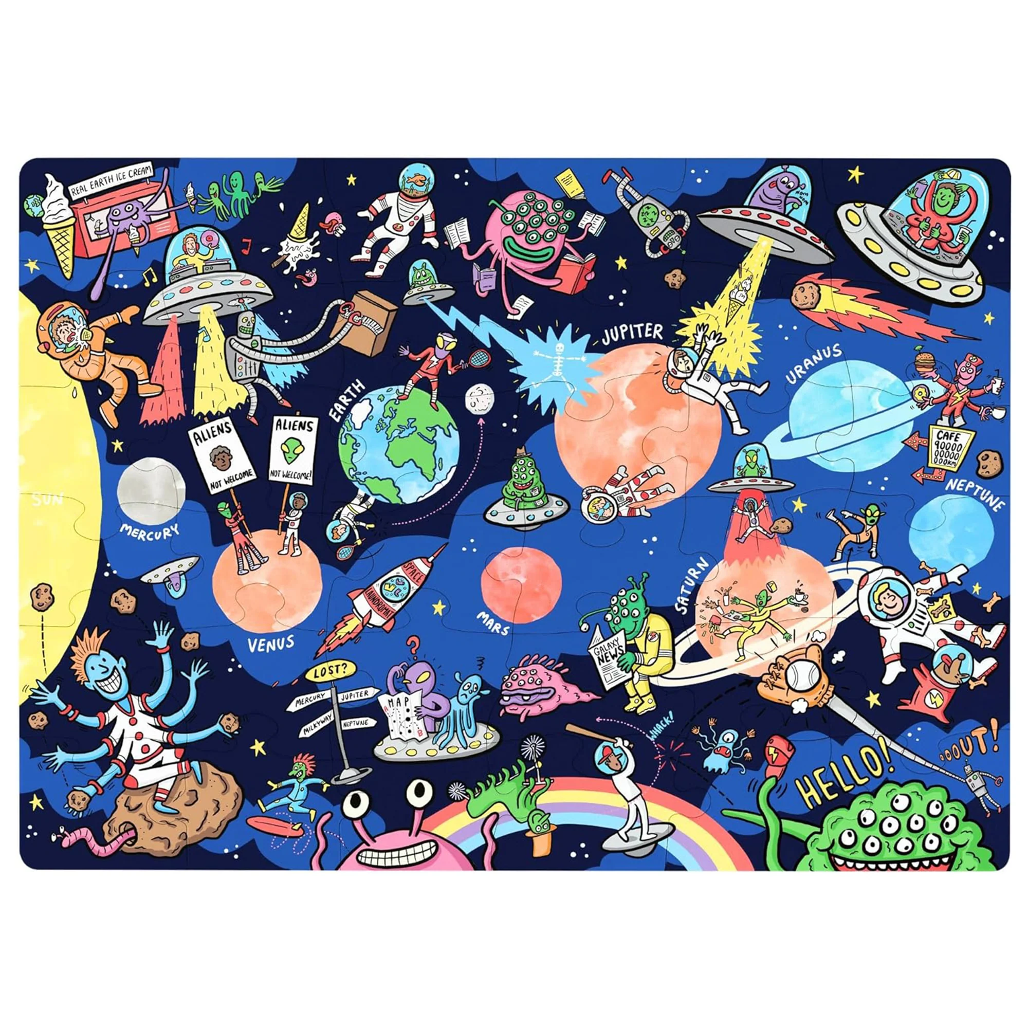 Nolja Space 36pc Jigsaw Puzzle - Image 5