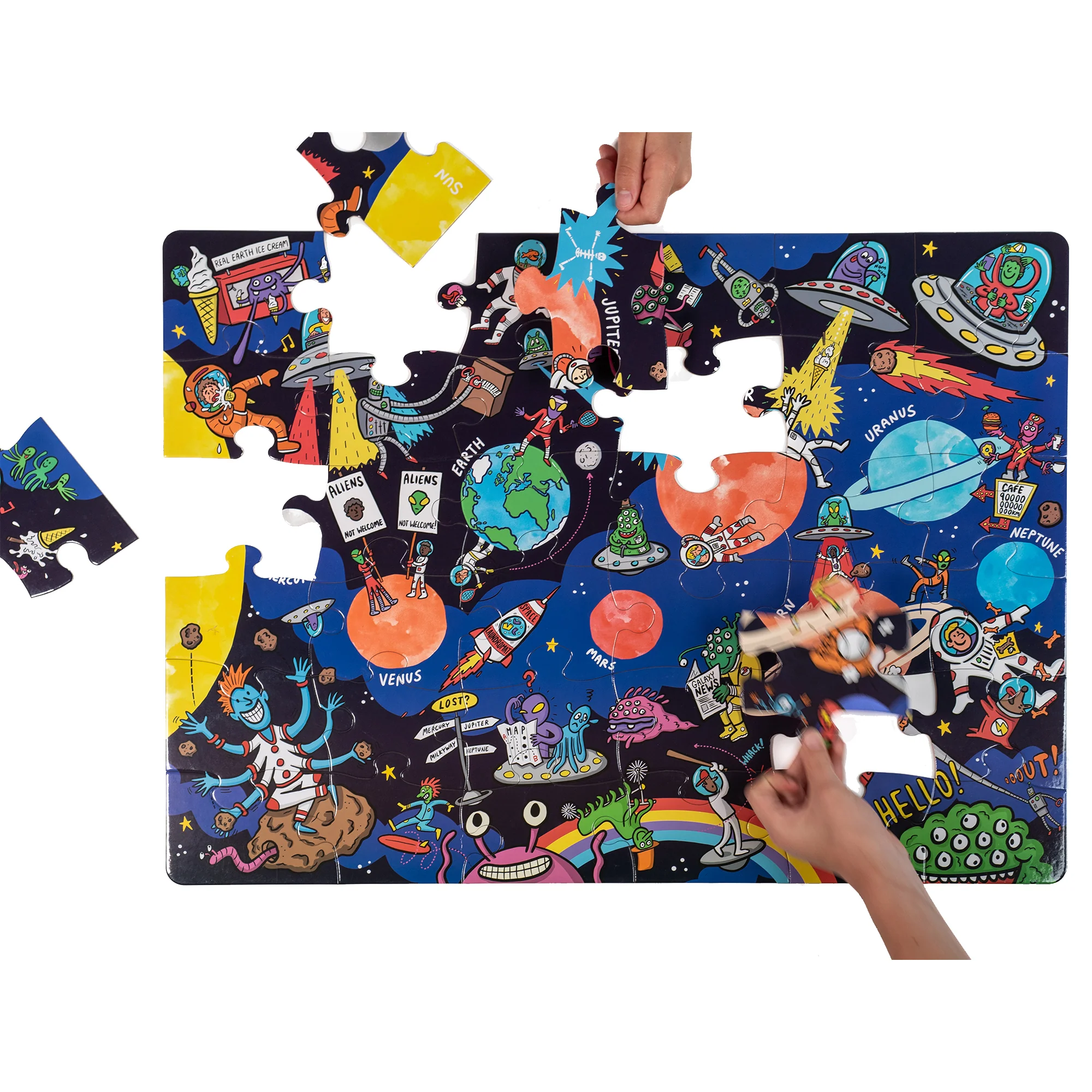 Nolja Space 36pc Jigsaw Puzzle - Image 8