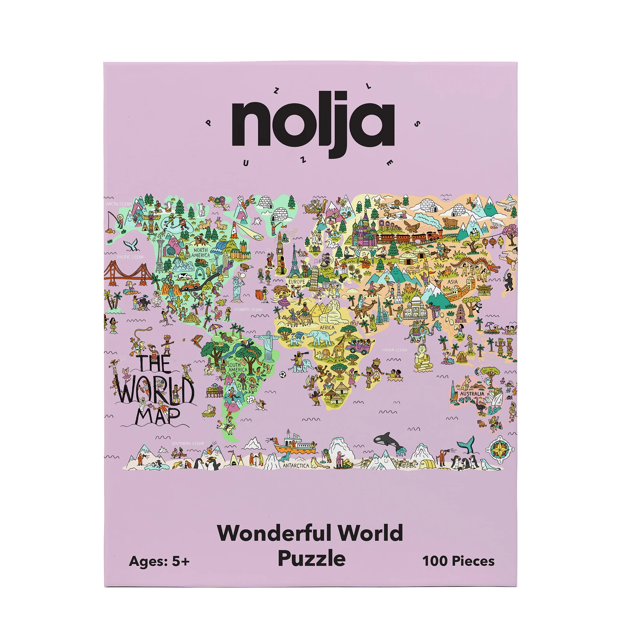 Nolja Wonderful World 100pc Jigsaw Puzzle - Image 3