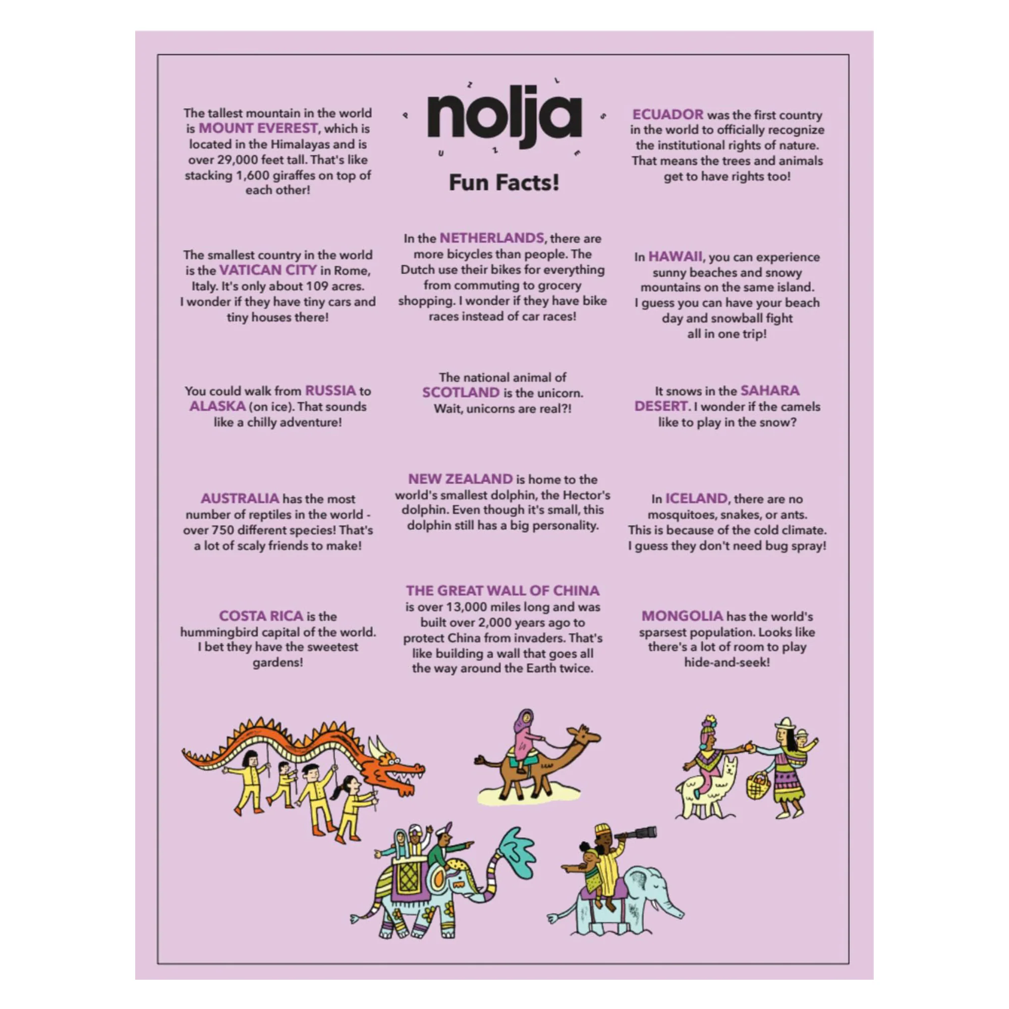 Nolja Wonderful World 100pc Jigsaw Puzzle - Image 6
