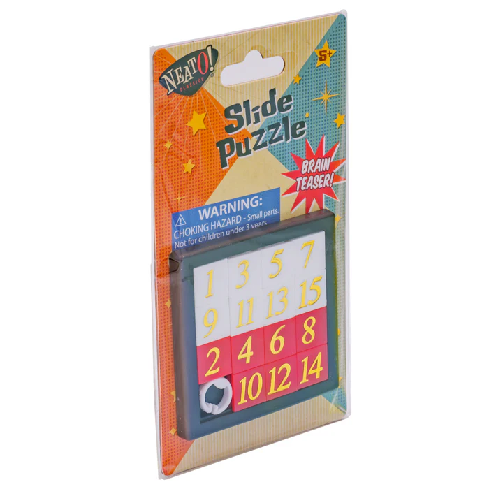 Neato! Number Slide Puzzle Brain Teaser - Image 4