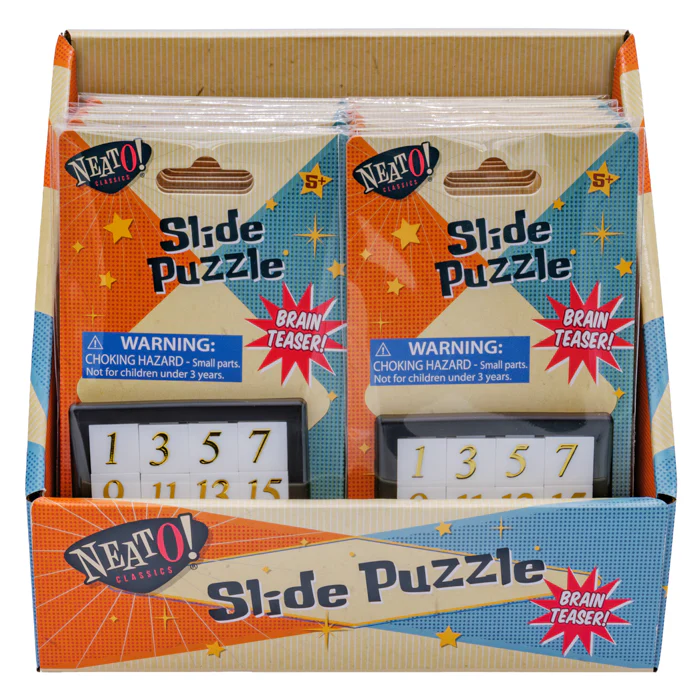 Neato! Number Slide Puzzle Brain Teaser - Image 6