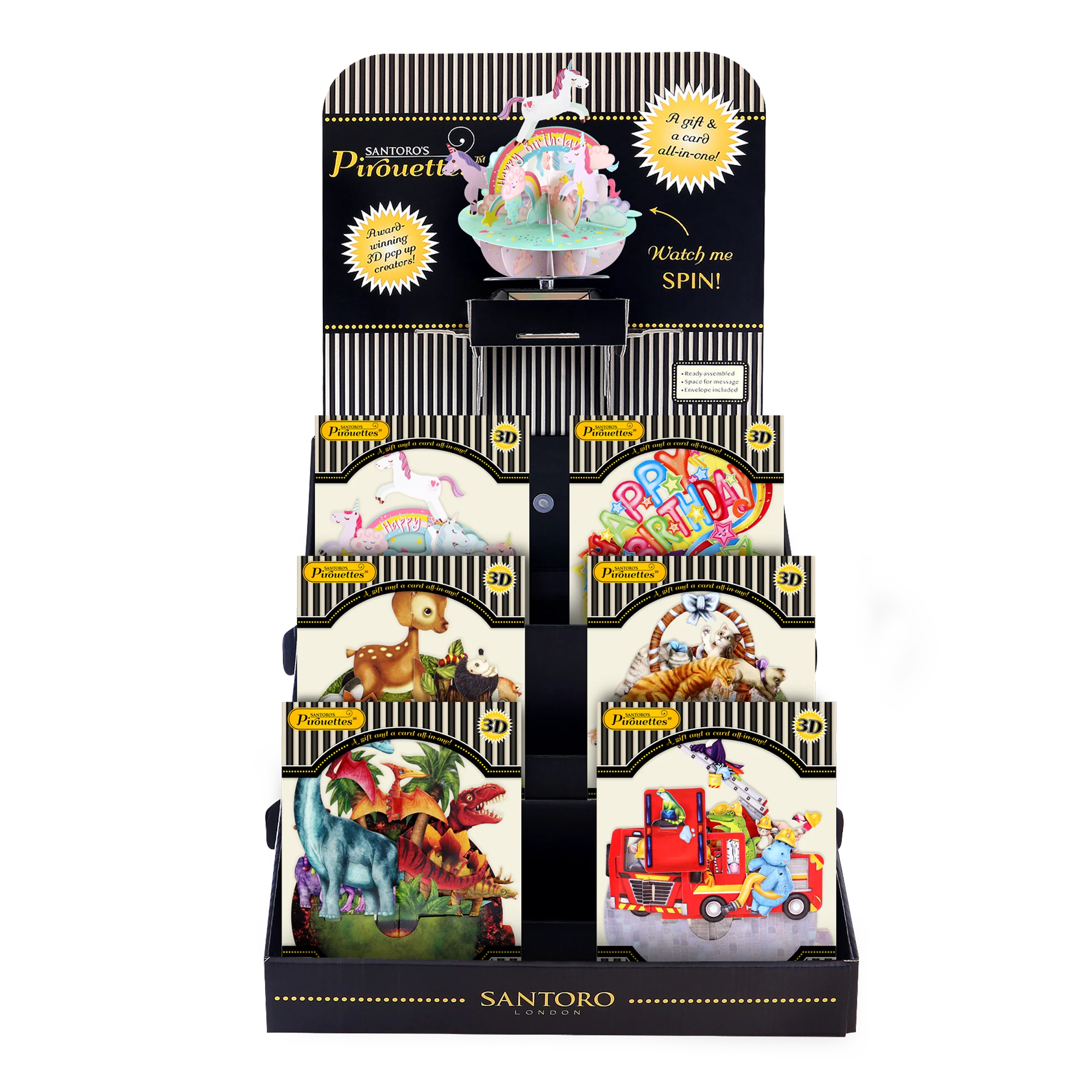 Pirouettes Toy Asst. - 36 pcs