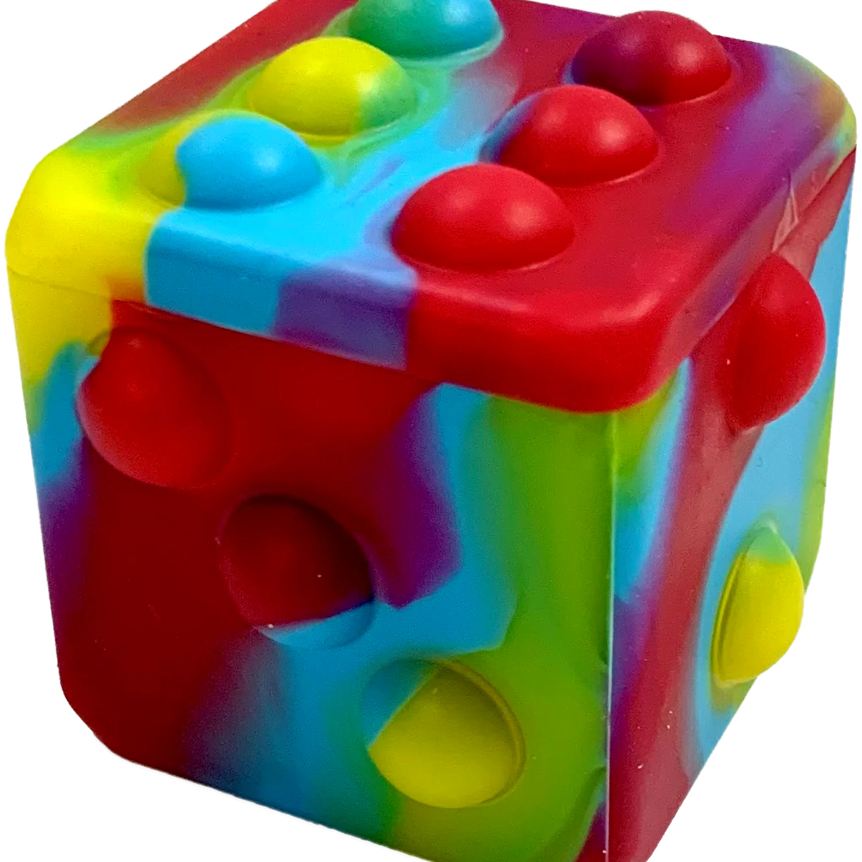 Toysmith Poppin' Dice - Rainbow - Image 6