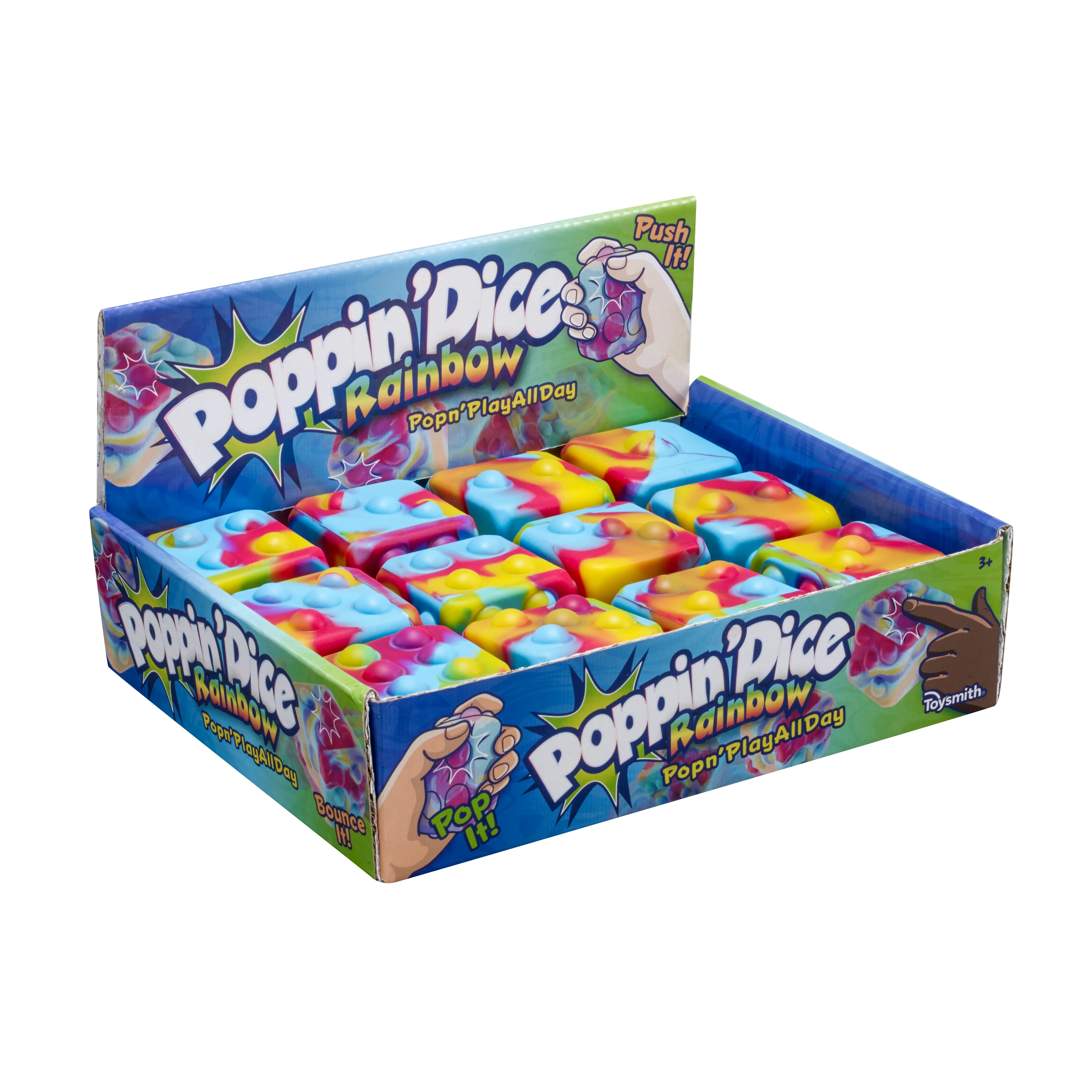 Toysmith Poppin' Dice - Rainbow - Image 8