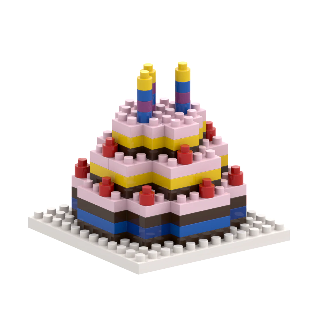 Postcard Birthday Cake - Image 2