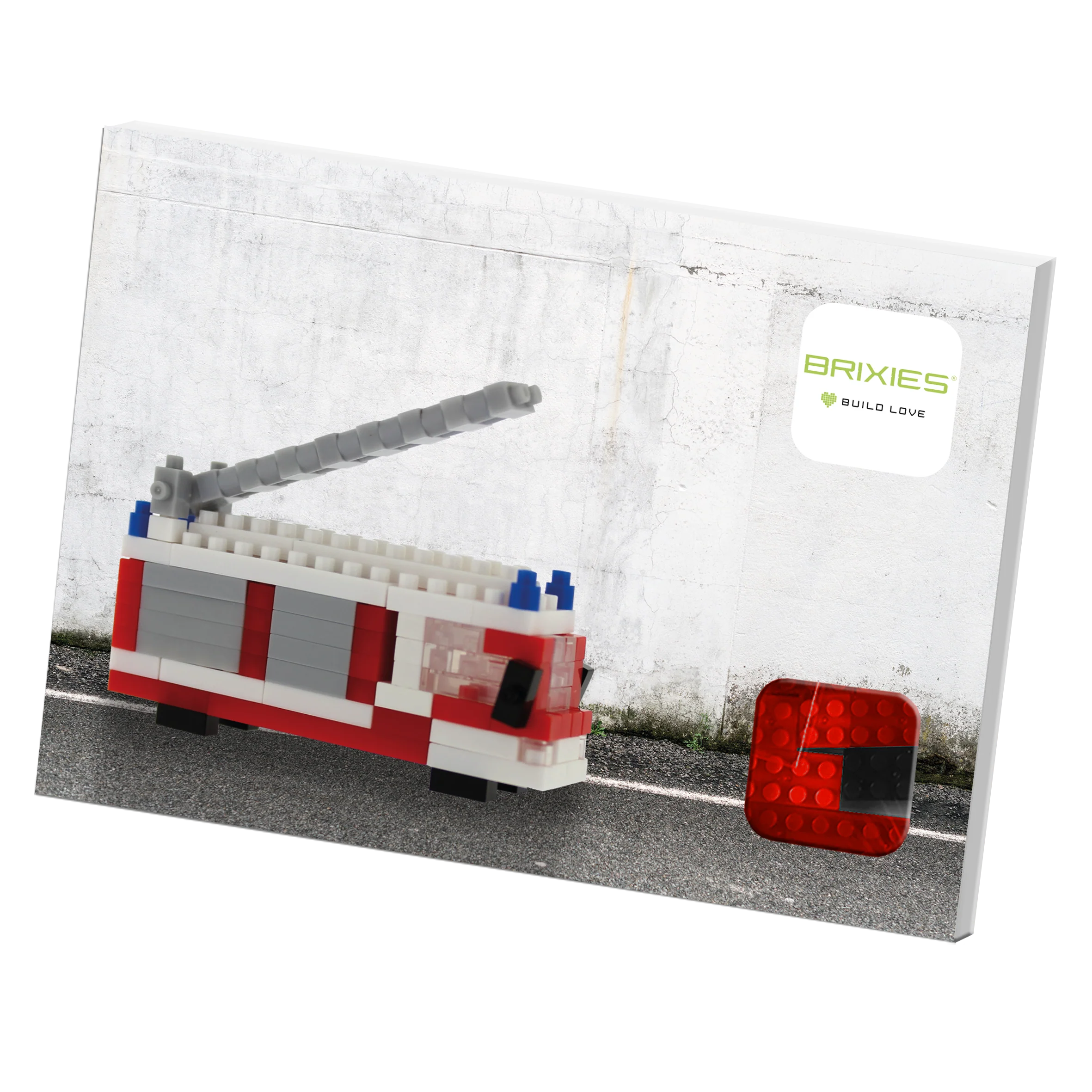 Postcard Fire Truck - Image 3