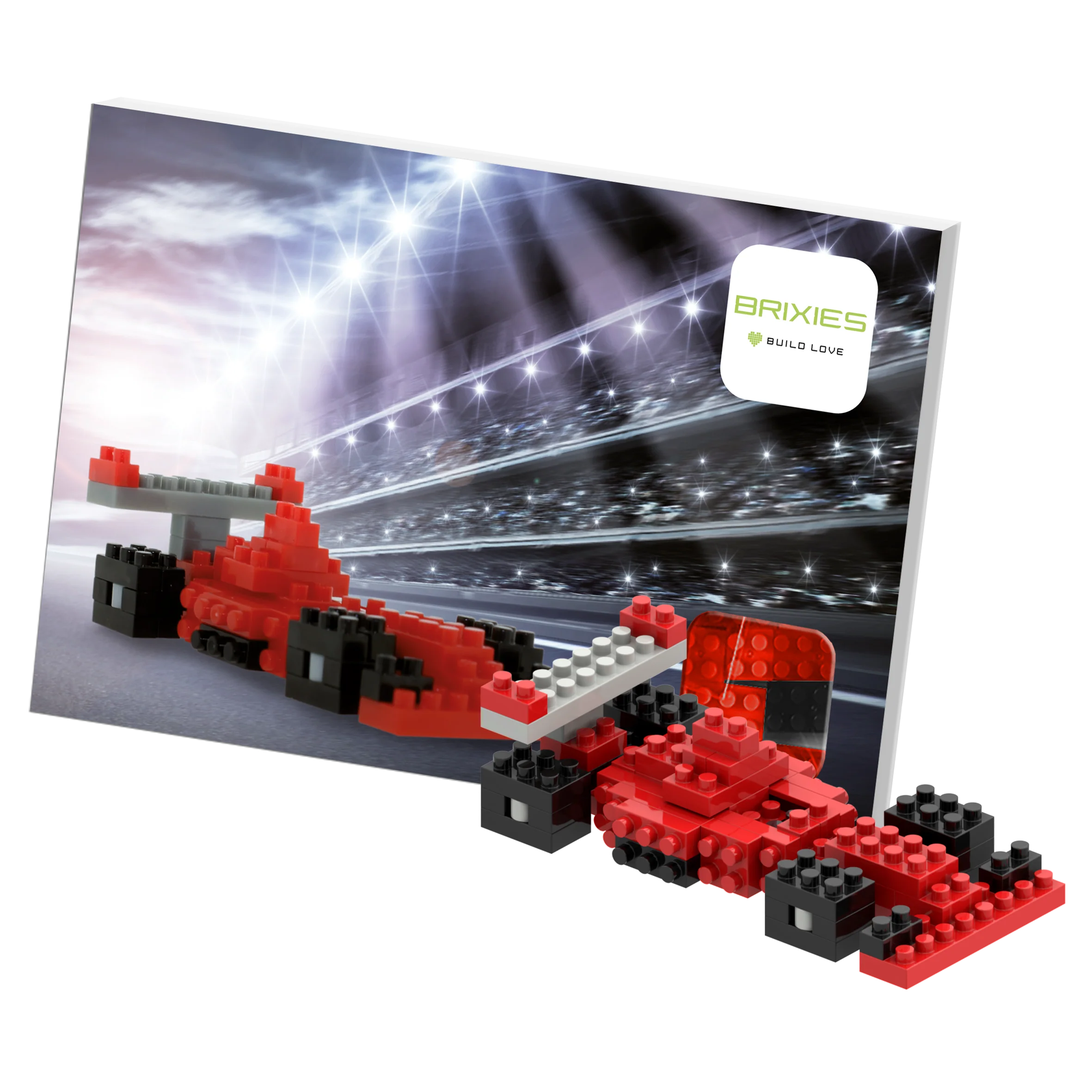 Postcard Racing Car