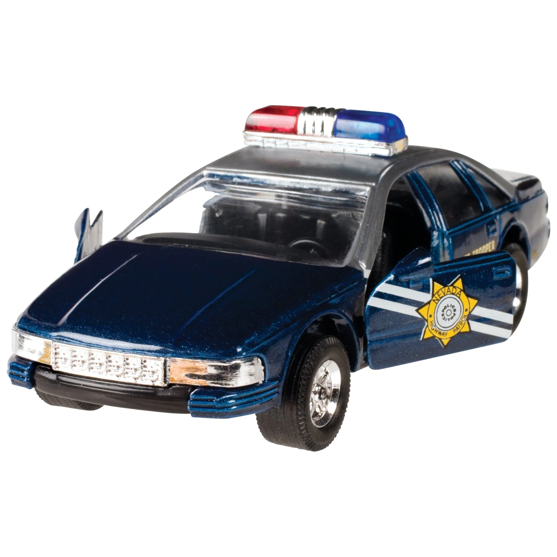 Rollin' Pull Back Patrol Cars - Image 3