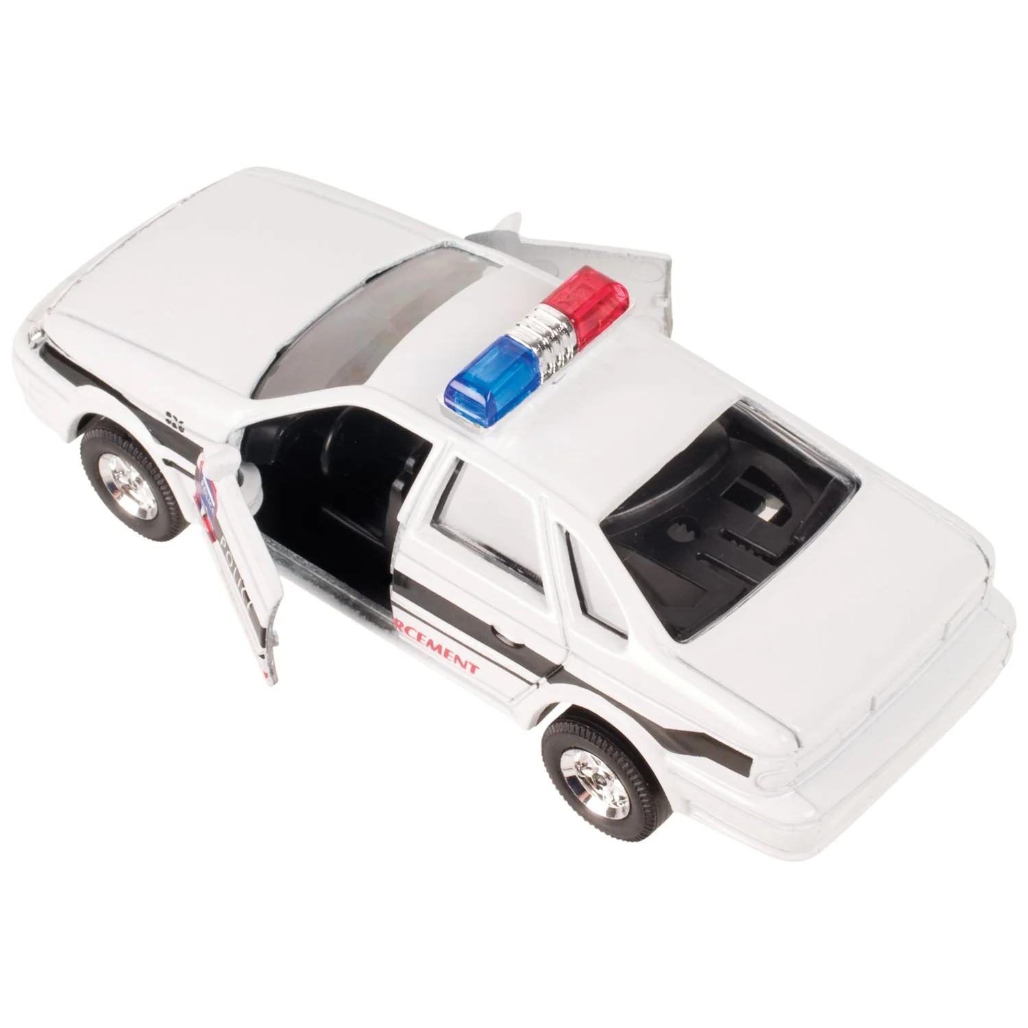 Rollin' Pull Back Patrol Cars - Image 4